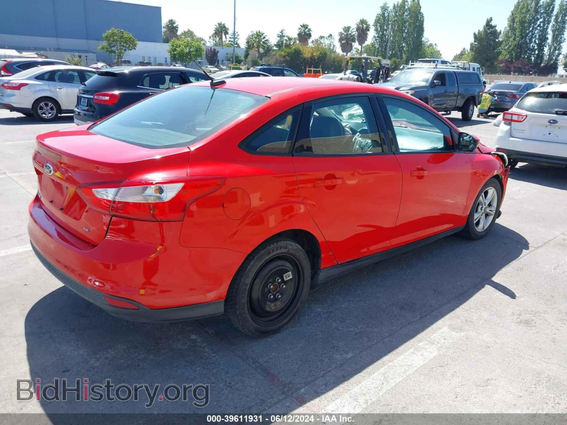 2013 FORD FOCUS - VIN: 1FADP3F22DL340784 - Фото 4