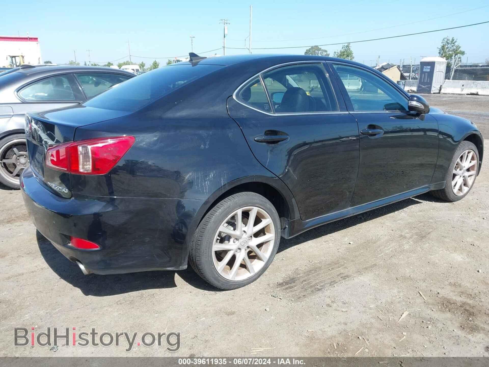 2011 LEXUS IS 250 - VIN: JTHCF5C24B5046988 - Фото 4