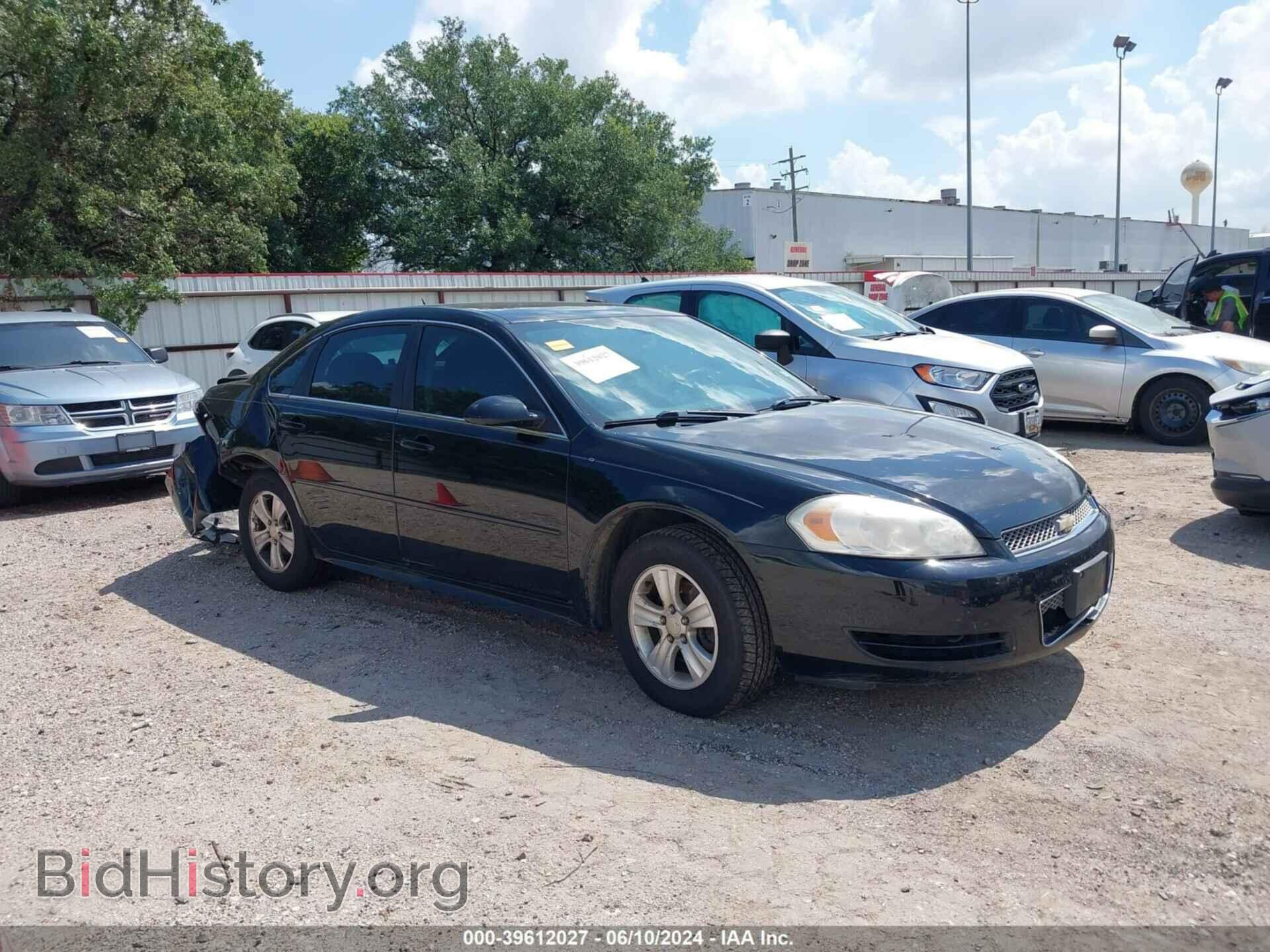 Фотография 2G1WA5E39D1177558 - CHEVROLET IMPALA 2013