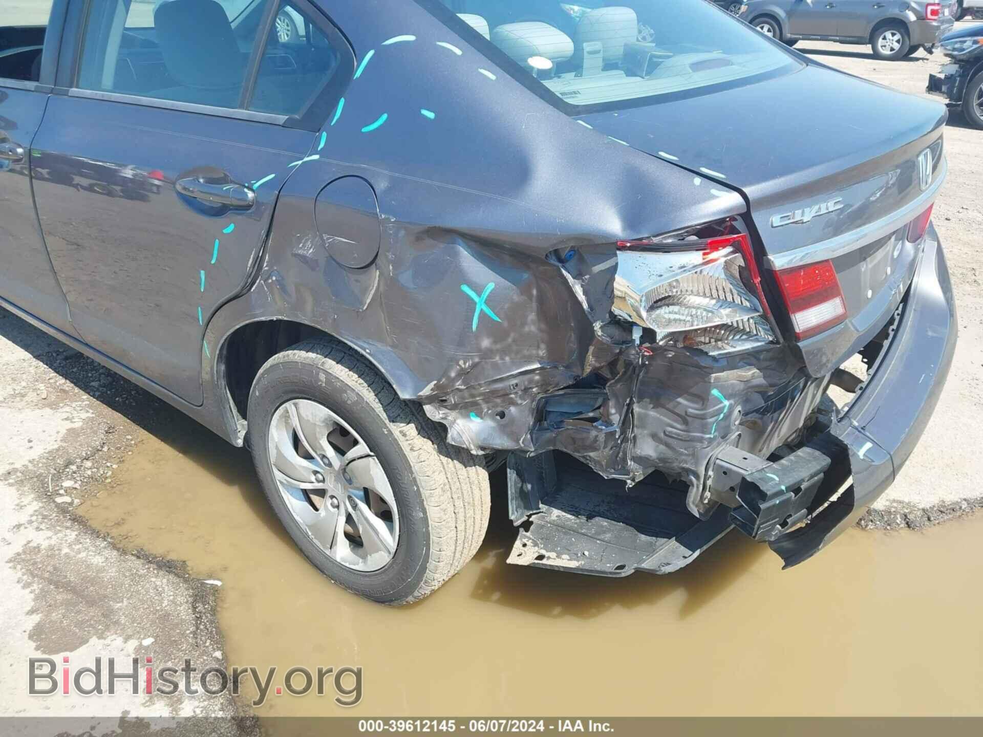 2014 HONDA CIVIC - VIN: 19XFB2F51EE019643 - Фото 6