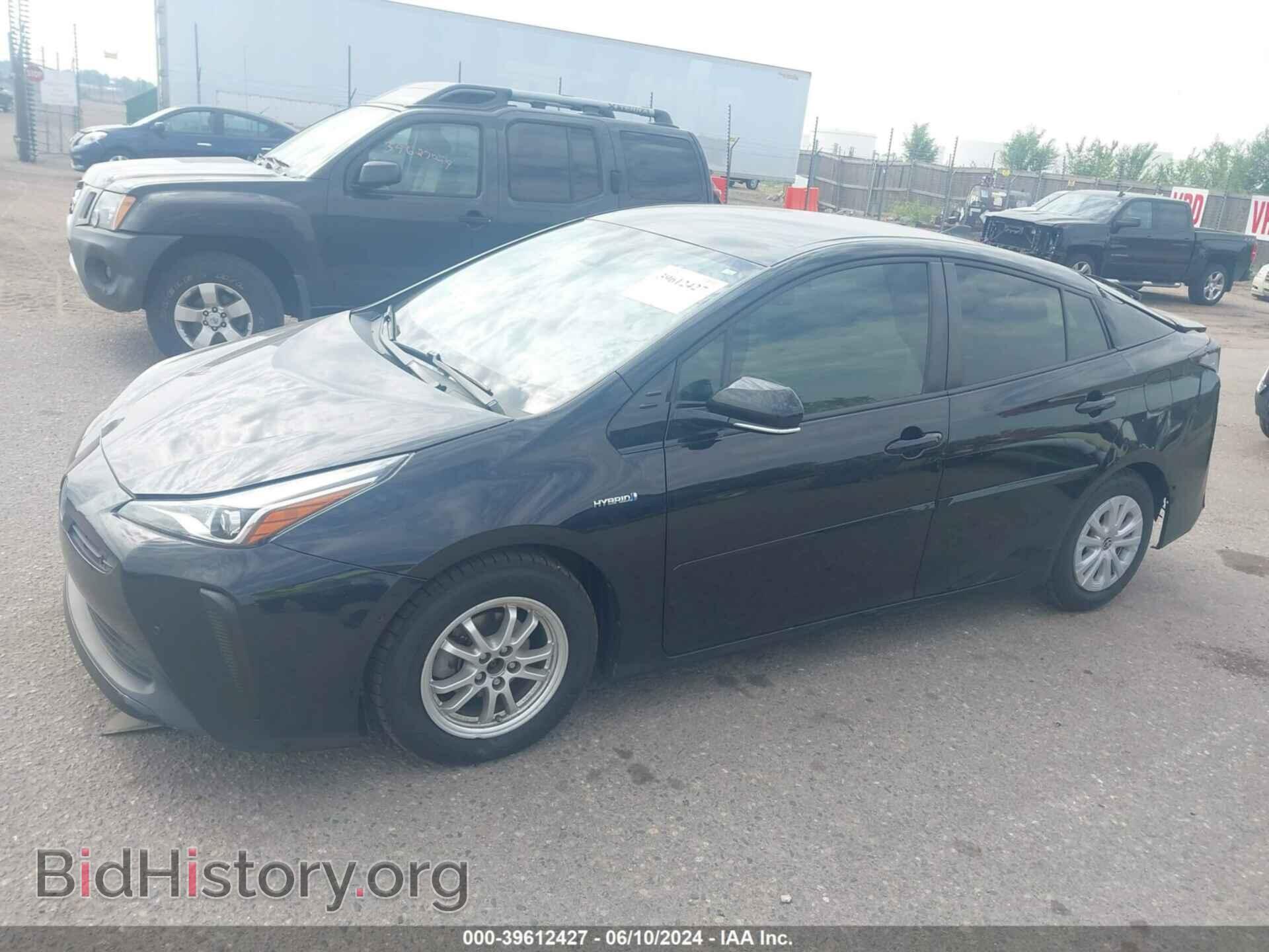 2019 TOYOTA PRIUS - VIN: JTDKARFU7K3083366 - Фото 2