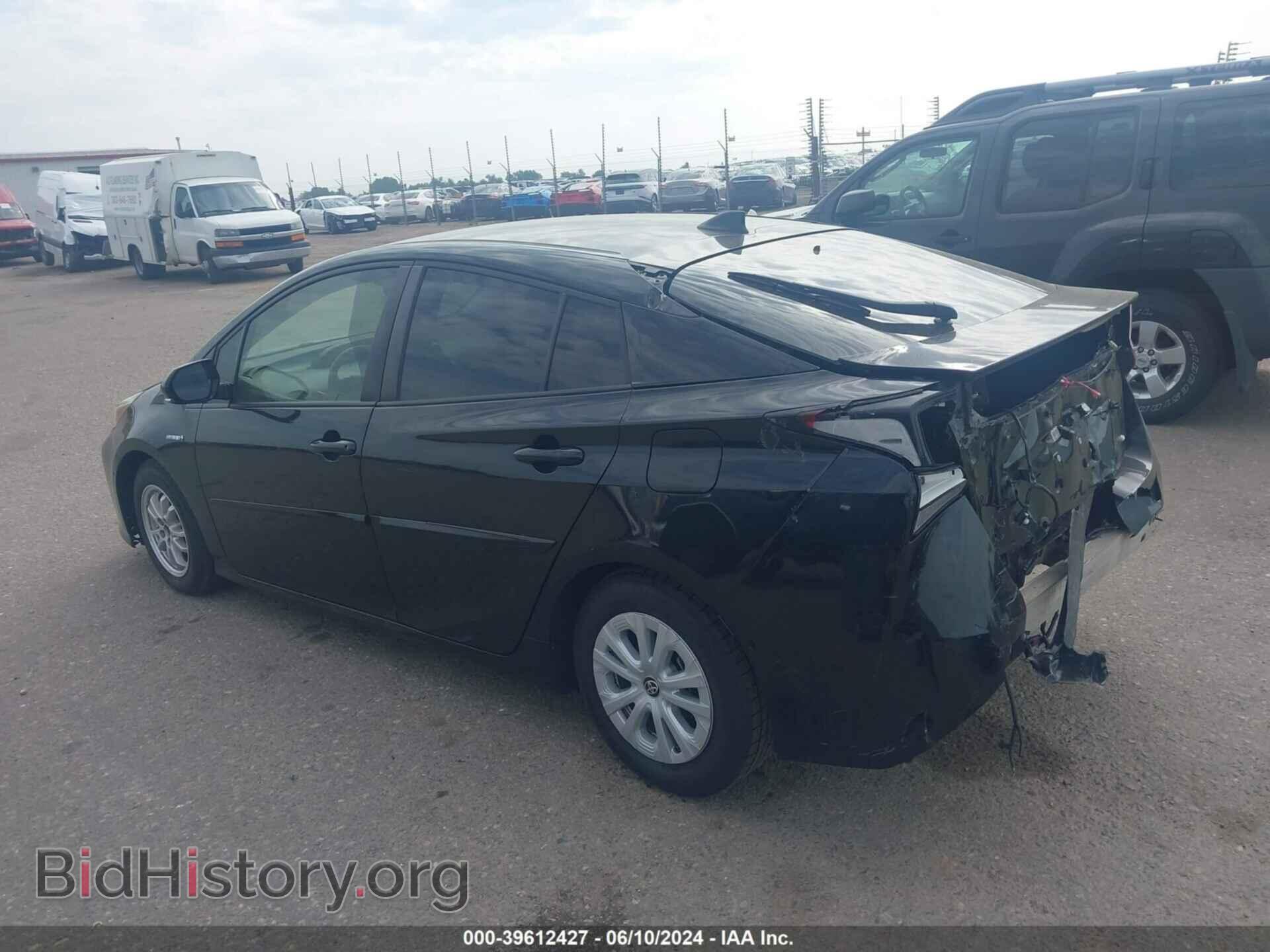 2019 TOYOTA PRIUS - VIN: JTDKARFU7K3083366 - Фото 3