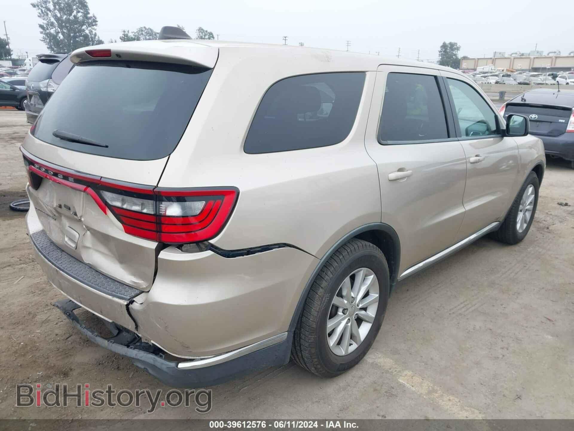 2014 DODGE DURANGO - VIN: 1C4RDHAG4EC277830 - Фото 4
