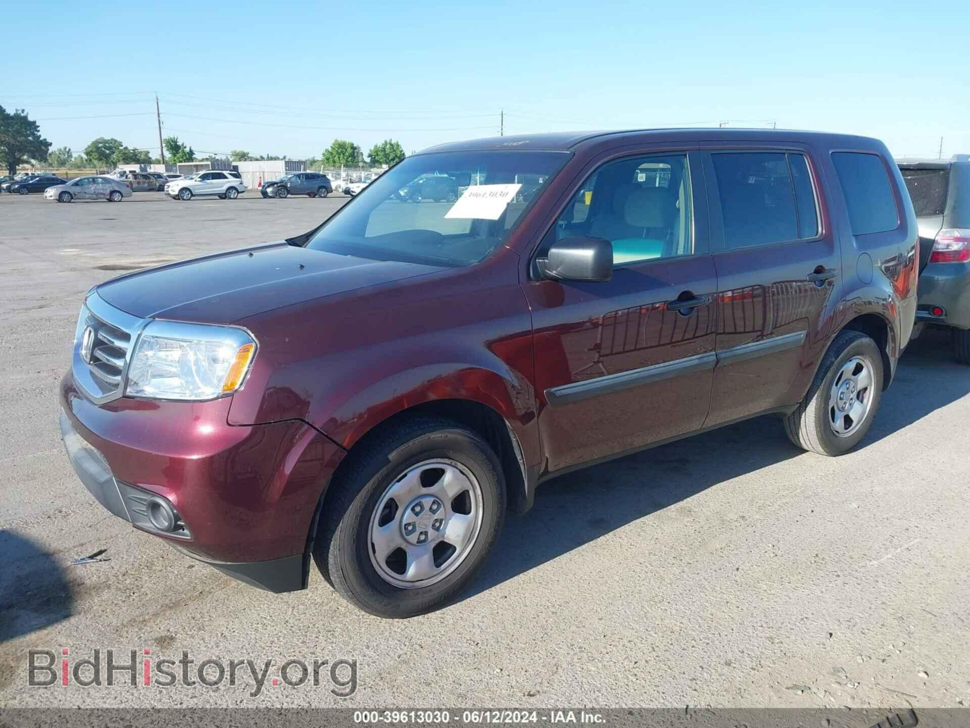 2014 HONDA PILOT - VIN: 5FNYF4H26EB002715 - Photo 2