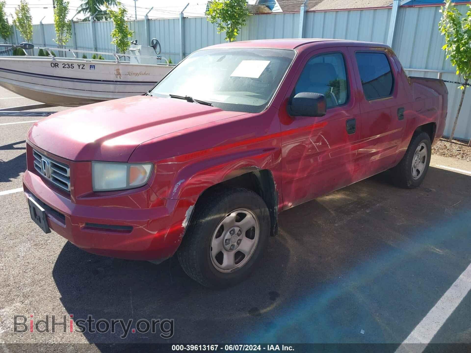 2006 HONDA RIDGELINE - VIN: 2HJYK16286H517400 - Фото 2