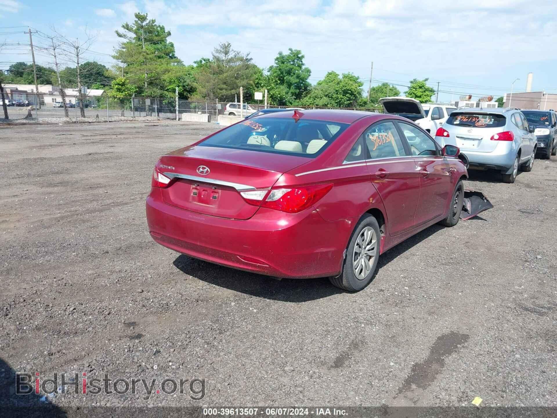 2013 HYUNDAI SONATA - VIN: 5NPEB4ACXDH543834 - Фото 4