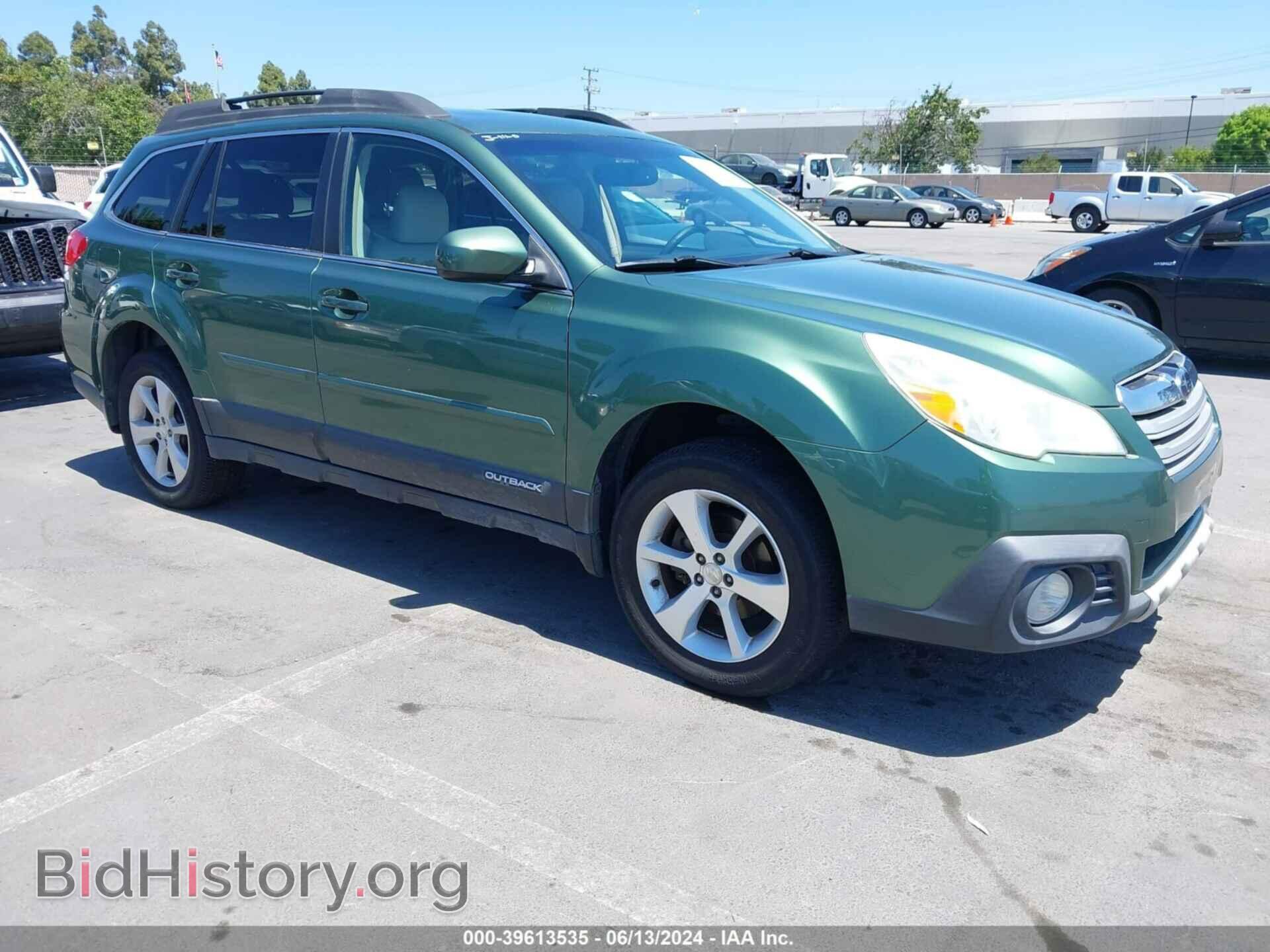 Фотография 4S4BRBLC4E3211154 - SUBARU OUTBACK 2014