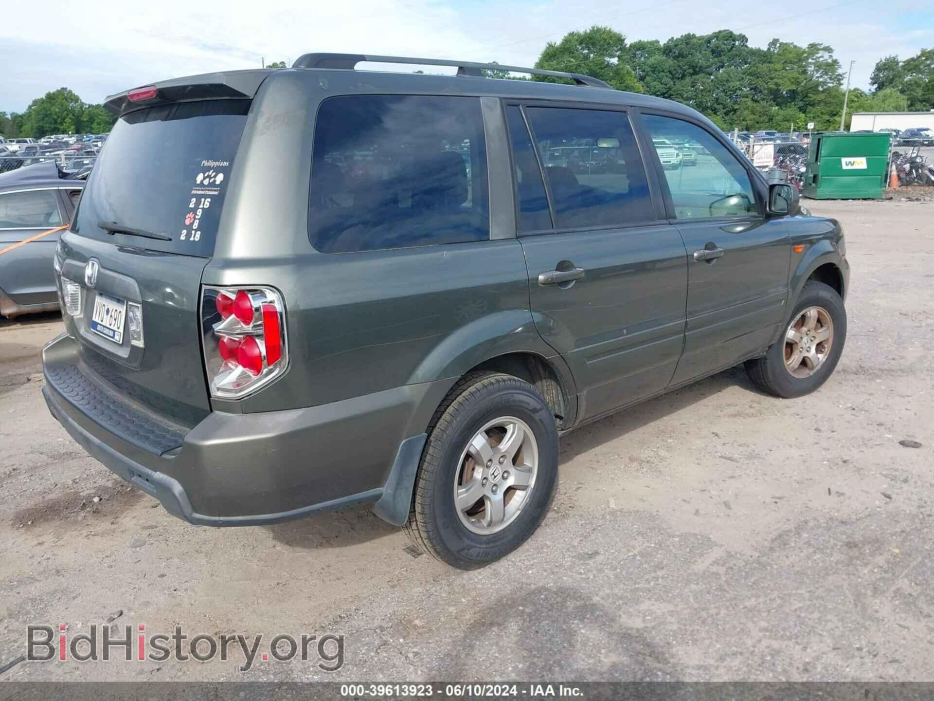 2006 HONDA PILOT - VIN: 5FNYF28436B035761 - Фото 4