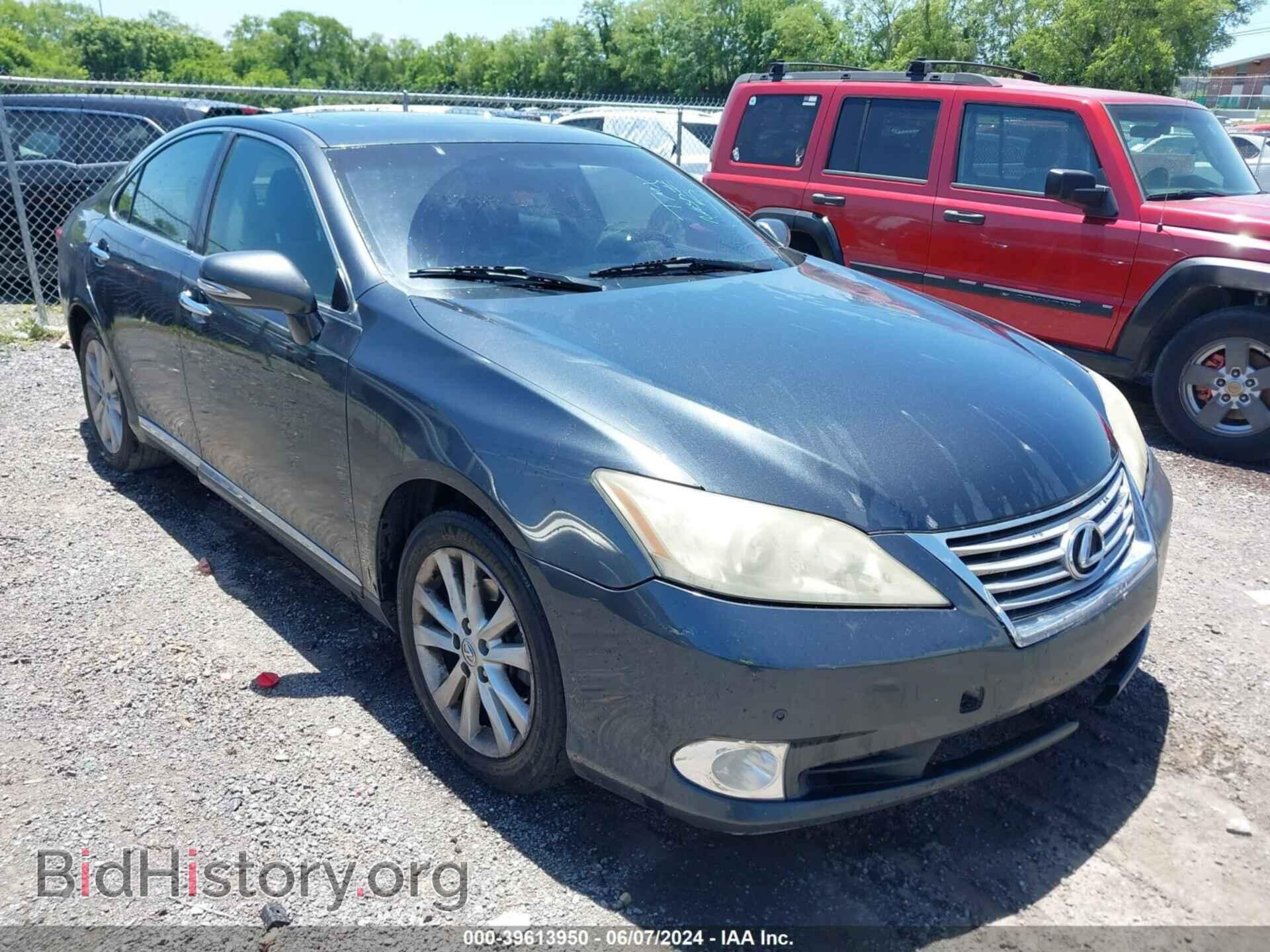 Photo JTHBK1EG2B2448549 - LEXUS ES 350 2011