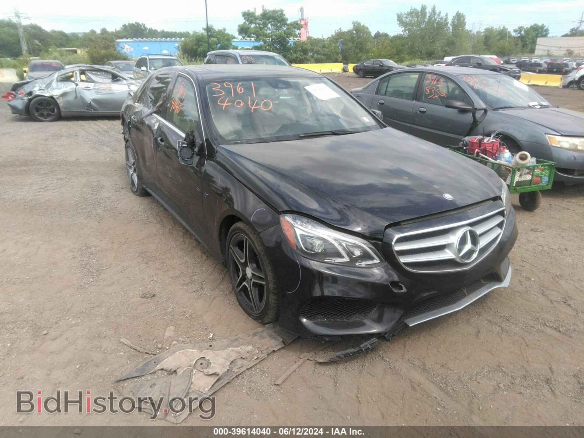 Photo WDDHF5KB2EA905926 - MERCEDES-BENZ E 350 2014
