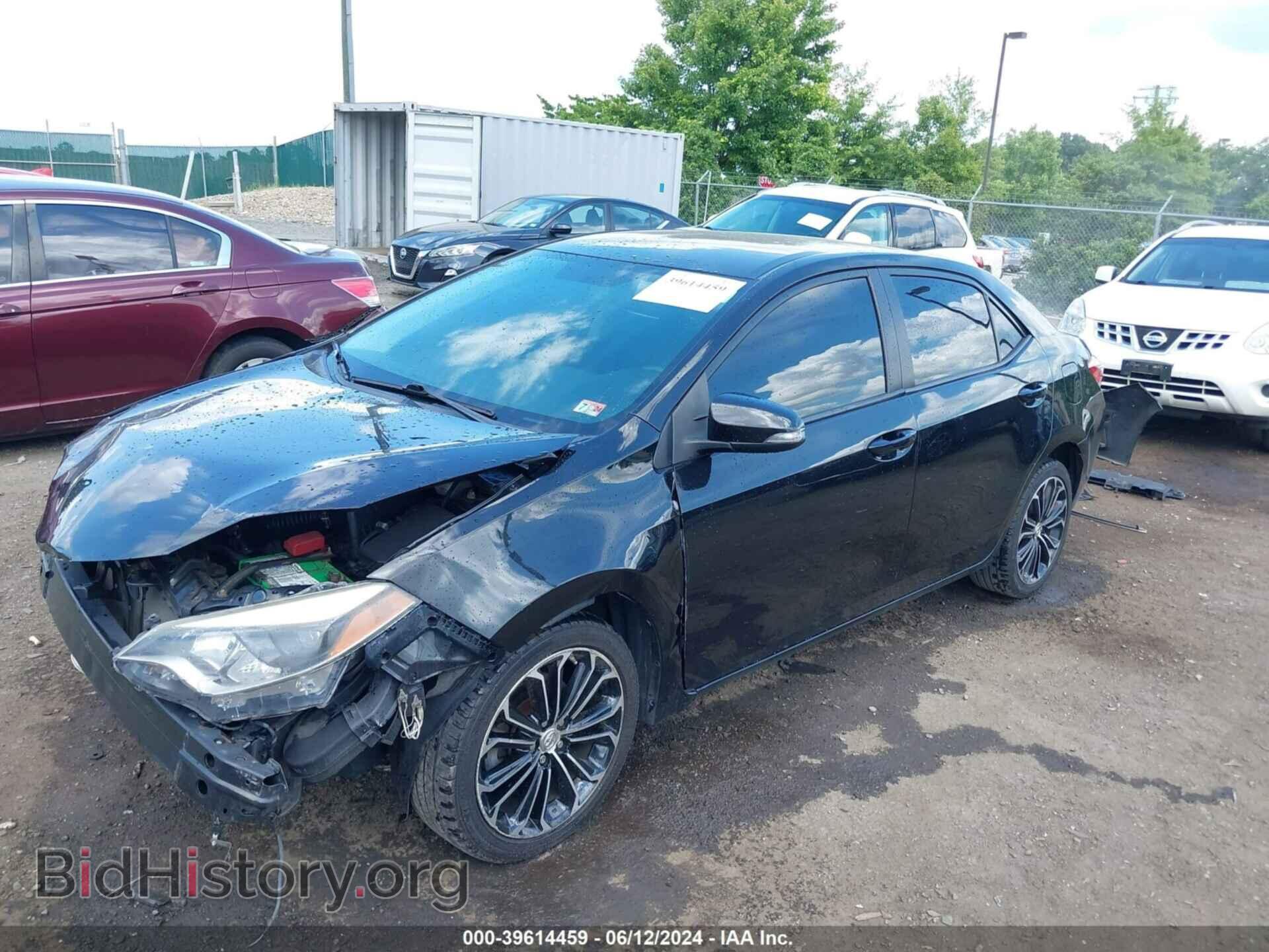 2014 TOYOTA COROLLA - VIN: 2T1BURHEXEC006273 - Фото 2