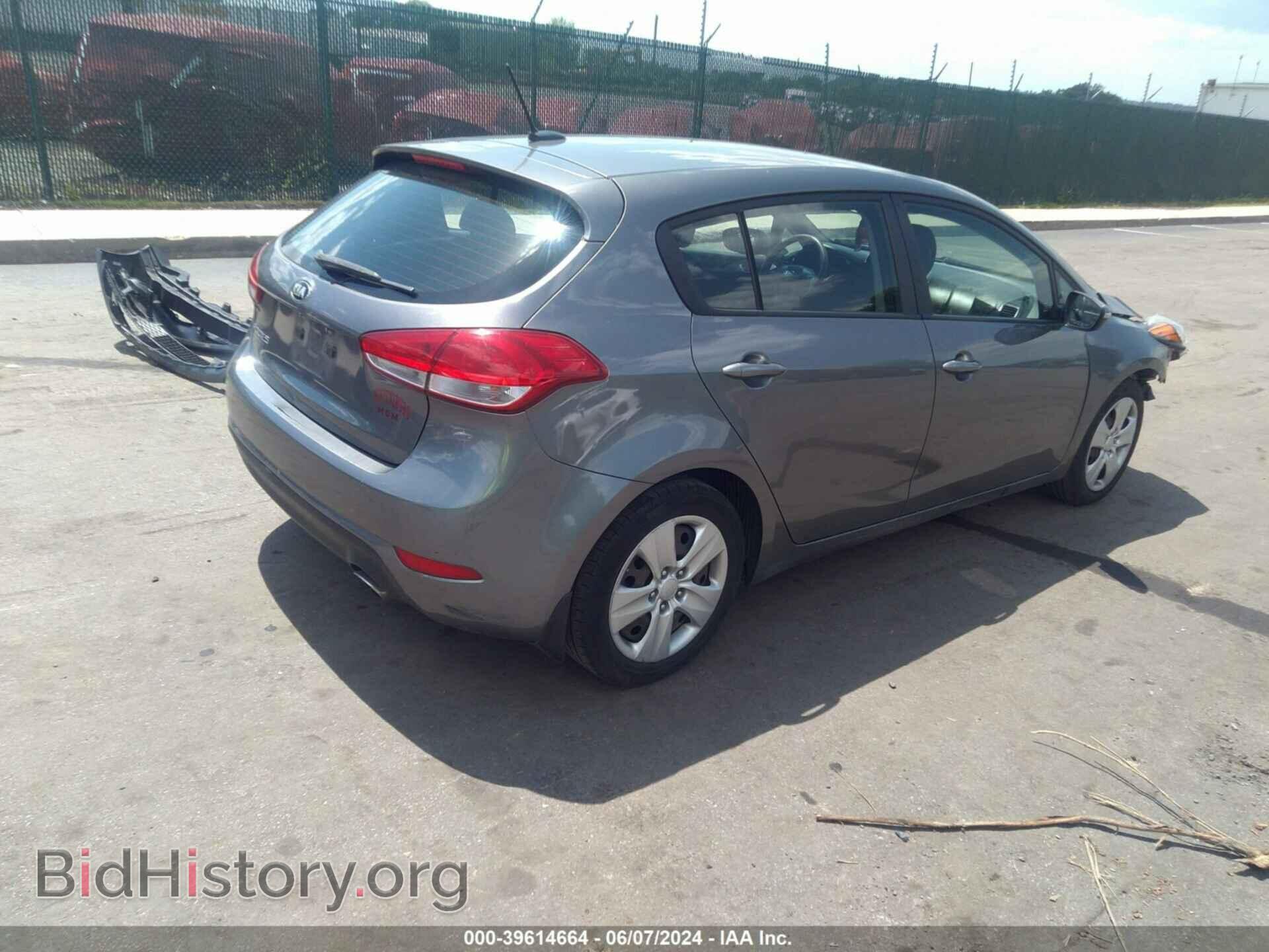 2016 KIA FORTE - VIN: KNAFK5A83G5644043 - Фото 4