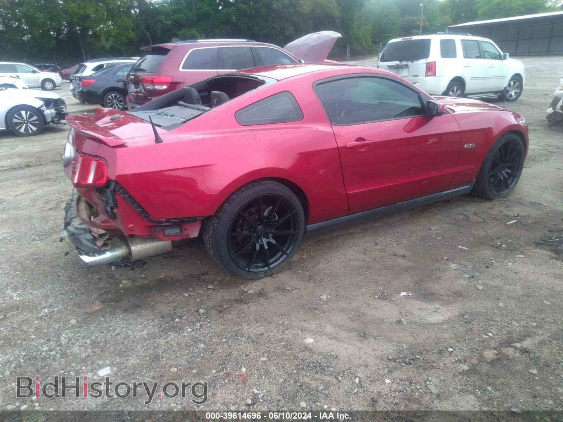 2012 FORD MUSTANG - VIN: 1ZVBP8CF7C5255168 - Фото 4