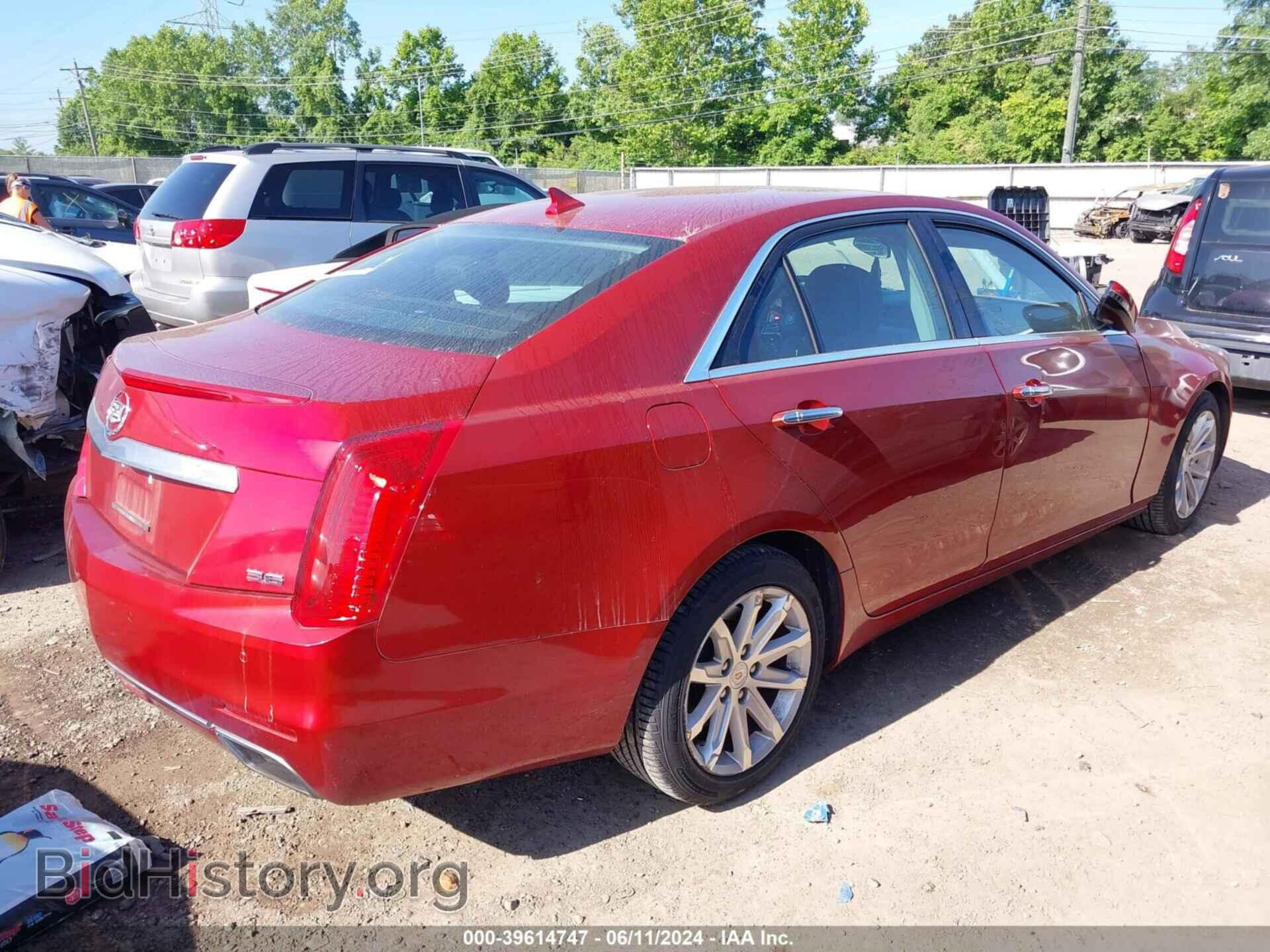 2014 CADILLAC CTS - VIN: 1G6AR5S38E0152696 - Фото 4