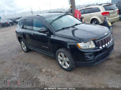 2012 Jeep COMPASS Latitude, black — VIN 1C4NJDEBXCD676103, IAAI