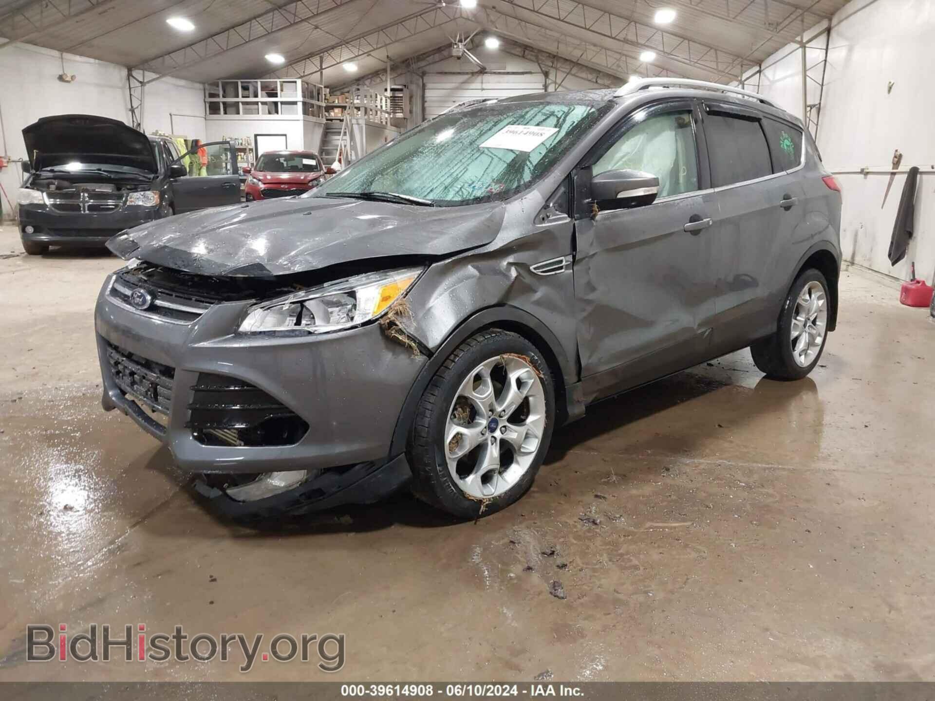 2014 FORD ESCAPE - VIN: 1FMCU9J98EUE36593 - Фото 2