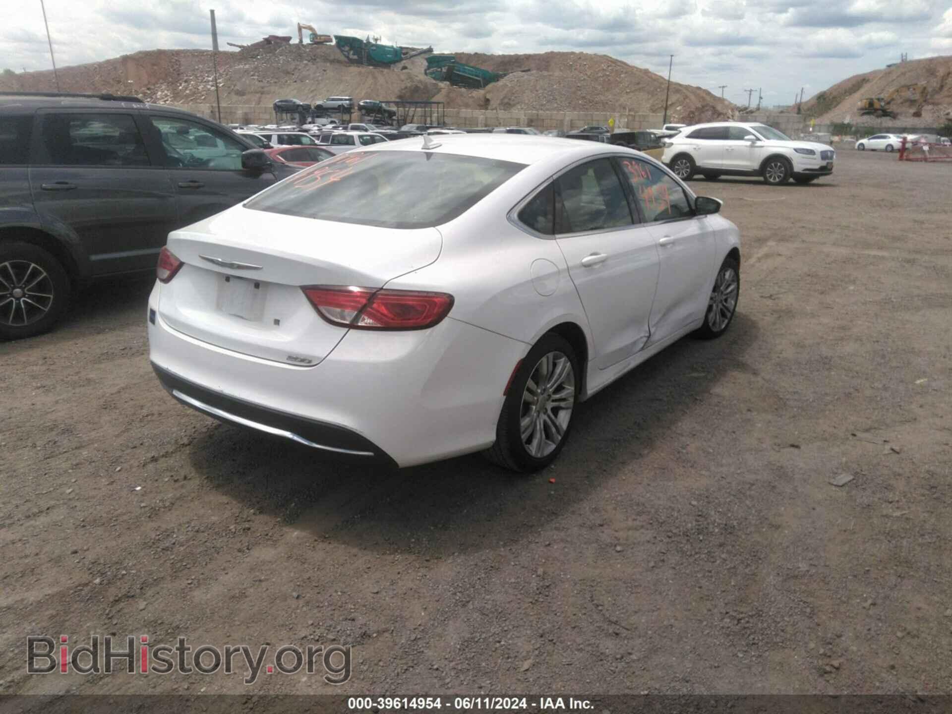 2016 CHRYSLER 200 - VIN: 1C3CCCAB4GN134047 - Фото 4