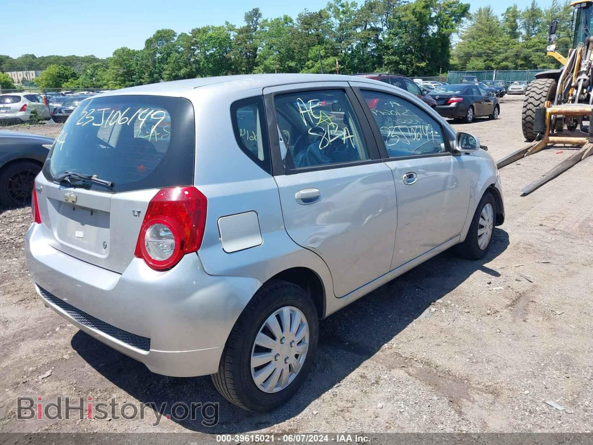 2009 CHEVROLET AVEO - VIN: KL1TD66E69B344027 - Фото 4