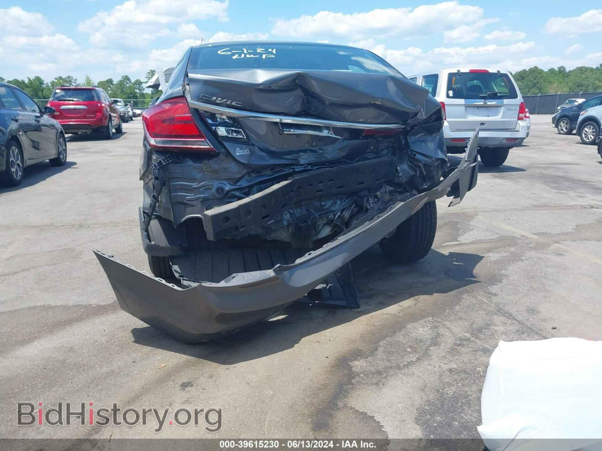 2013 HONDA CIVIC - VIN: 19XFB2F59DE028721 - Фото 6