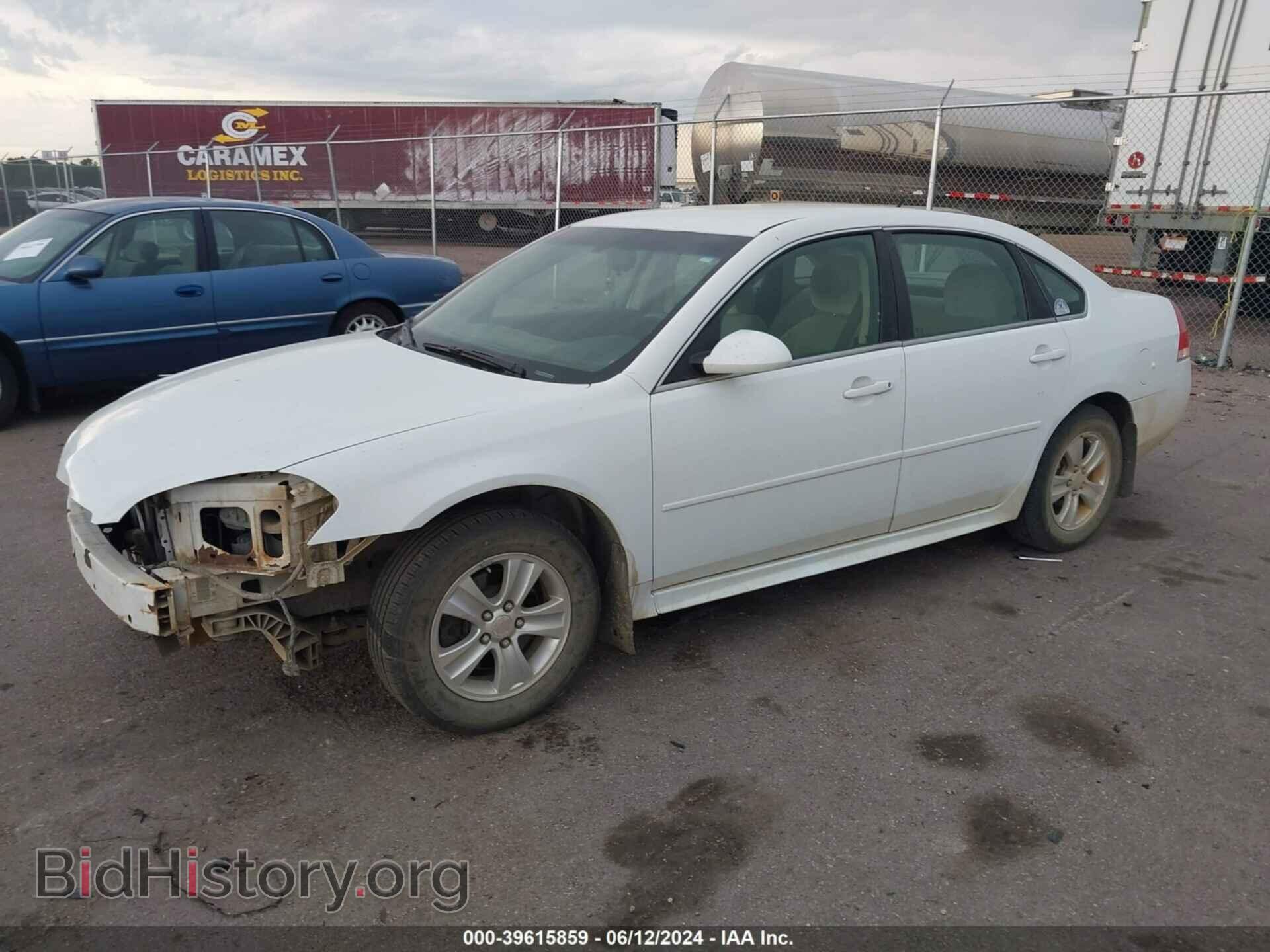 2013 CHEVROLET IMPALA - VIN: 2G1WF5E35D1267338 - Фото 2