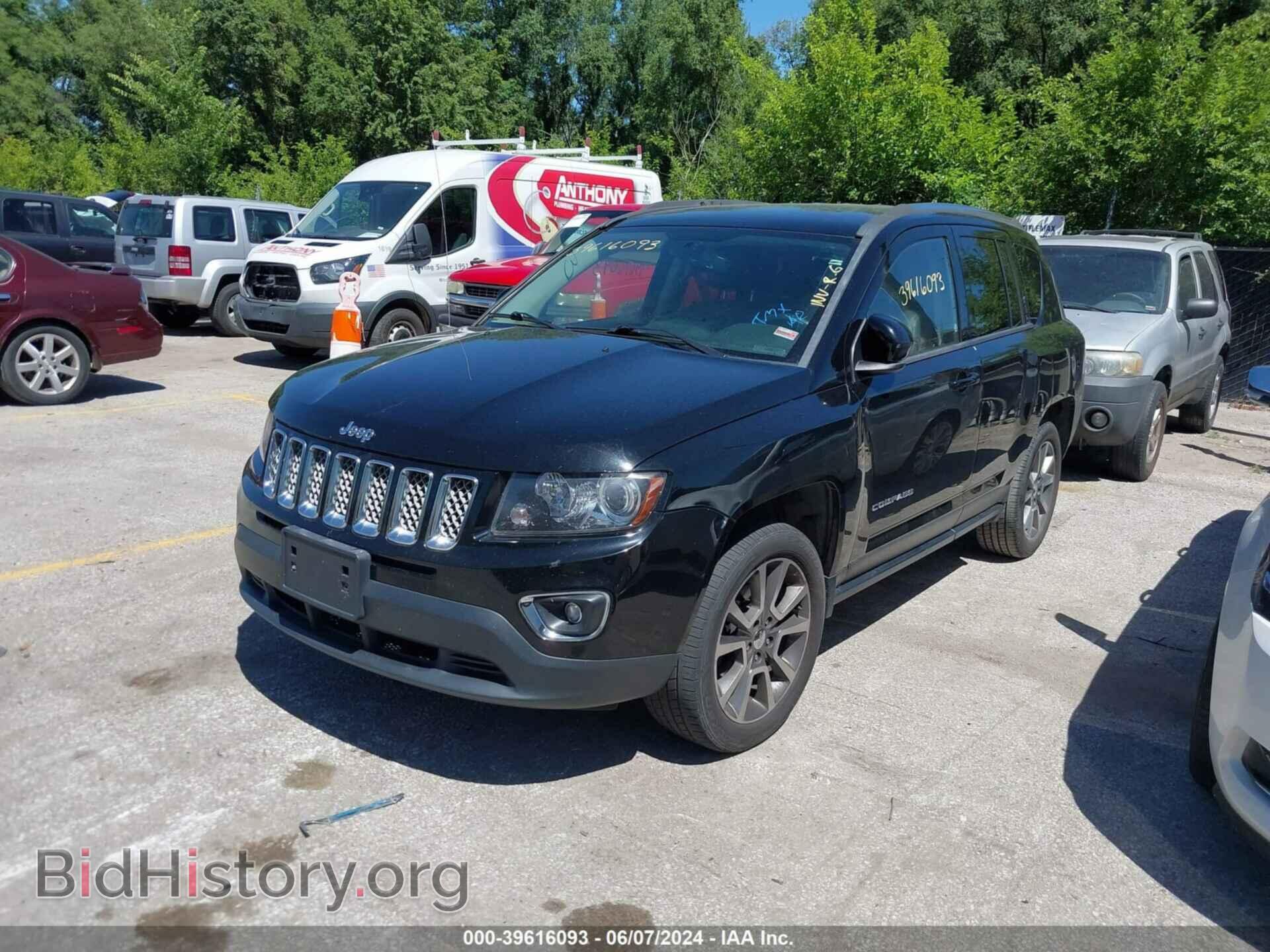 2015 JEEP COMPASS - VIN: 1C4NJCCB2FD156334 - Фото 2