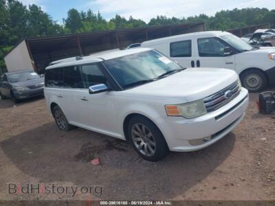 2011 Ford FLEX Limited, white — VIN 2FMGK5DC4BBD11390, IAAI