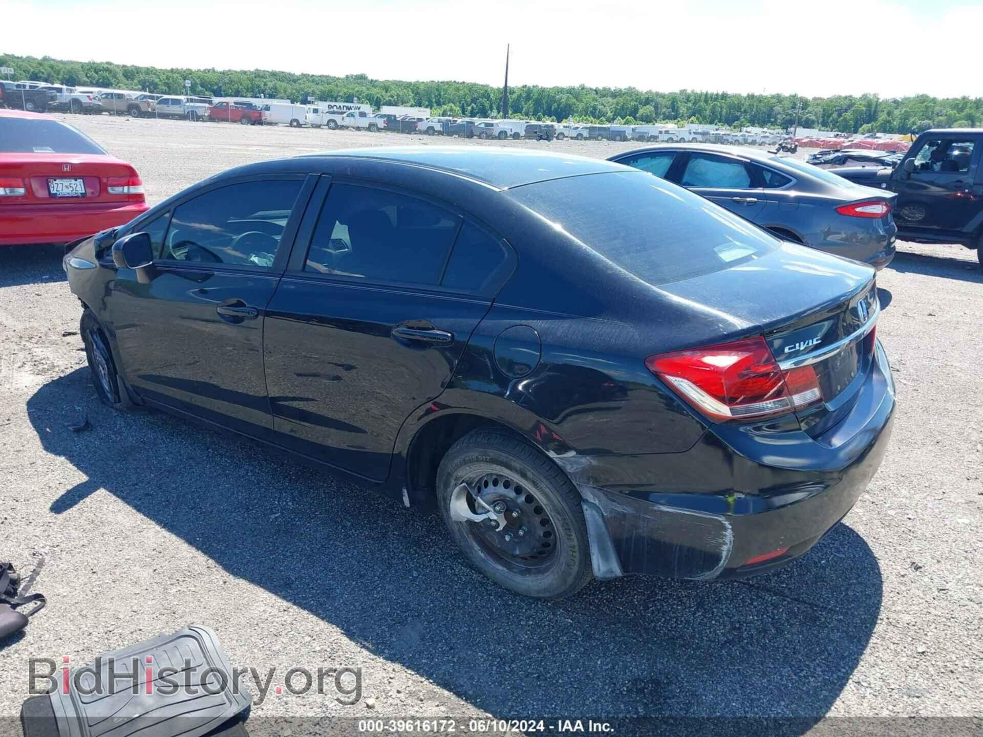 2014 HONDA CIVIC - VIN: 19XFB2F58EE078091 - Фото 3