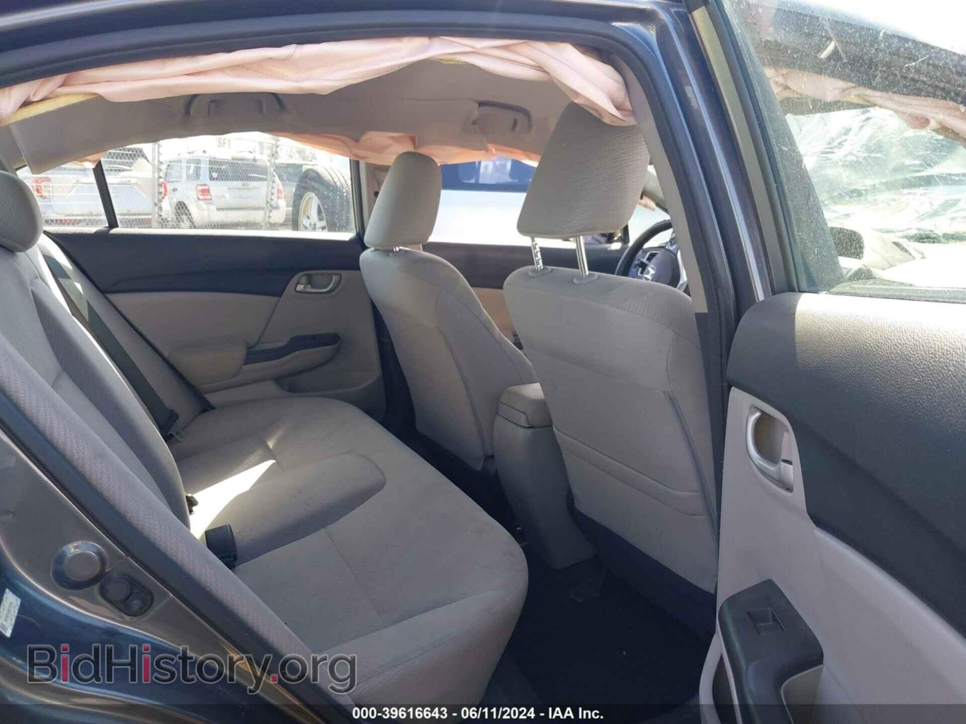 2013 HONDA CIVIC - VIN: 19XFB2F58DE216744 - Фото 8