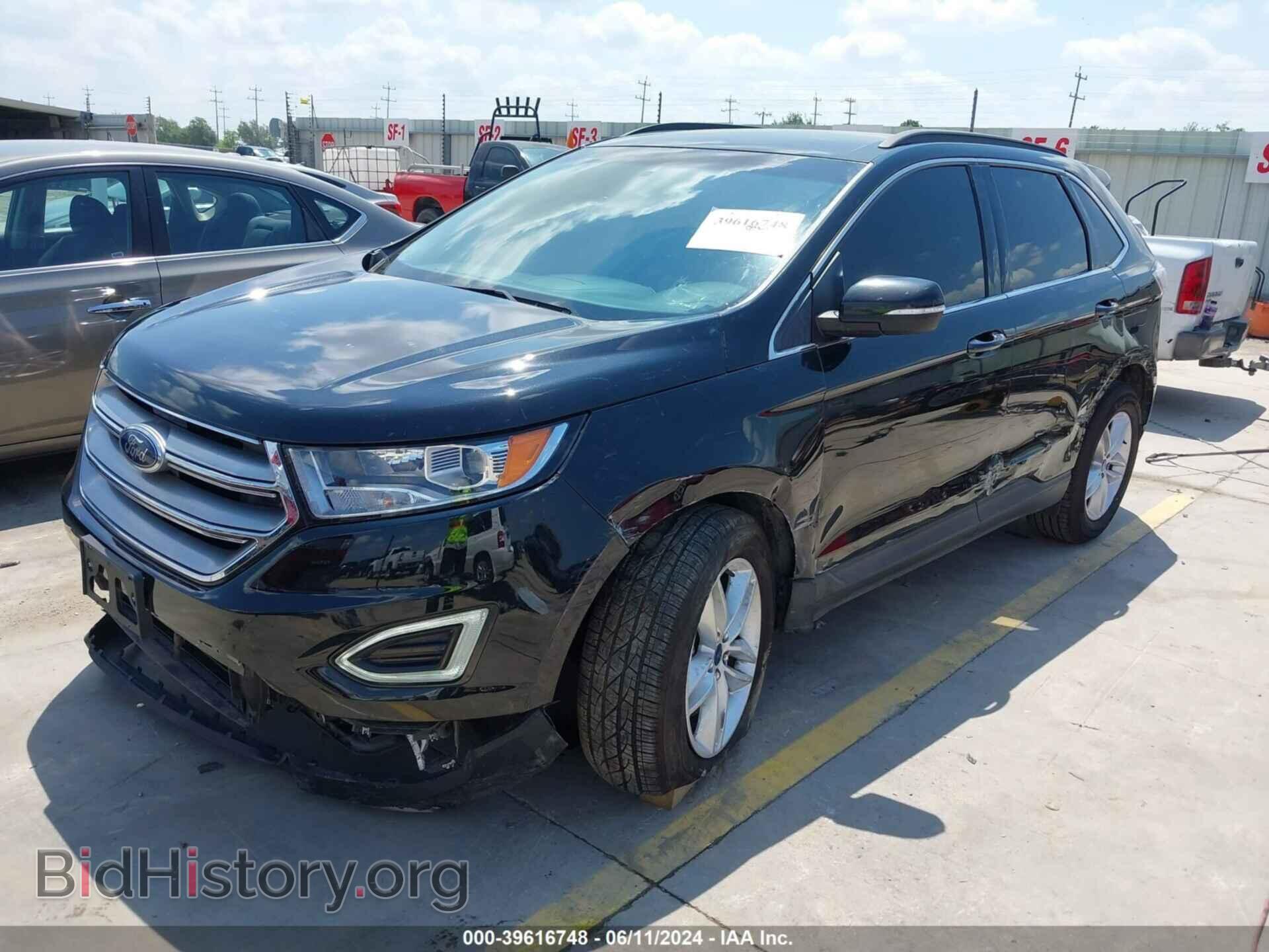2015 FORD EDGE - VIN: 2FMTK3J94FBB66448 - Фото 2