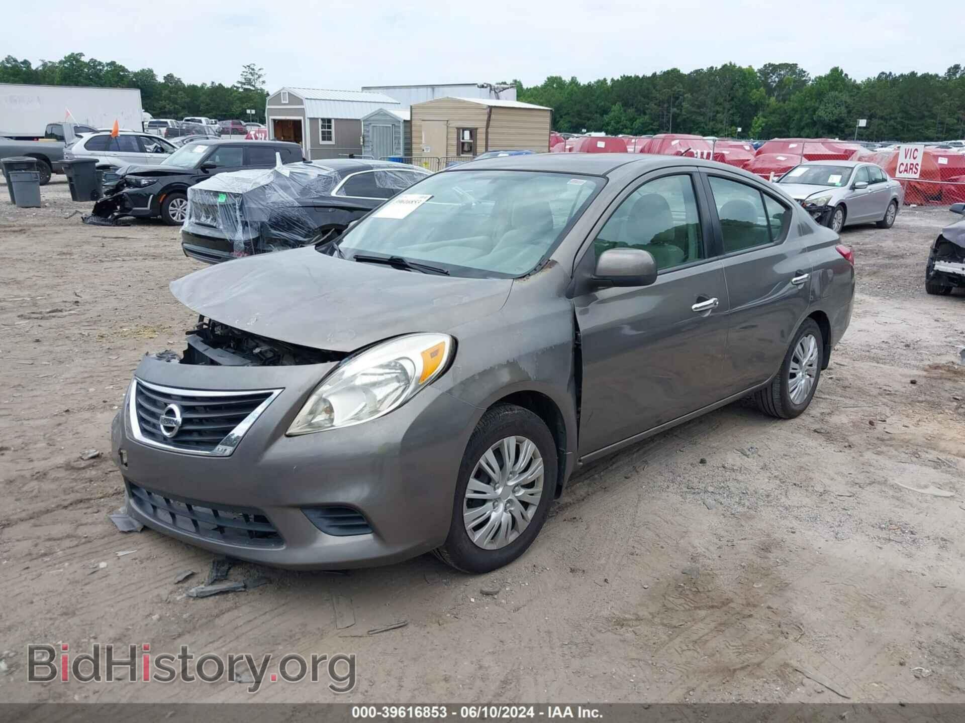 2012 NISSAN VERSA - VIN: 3N1CN7AP1CL926632 - Фото 2