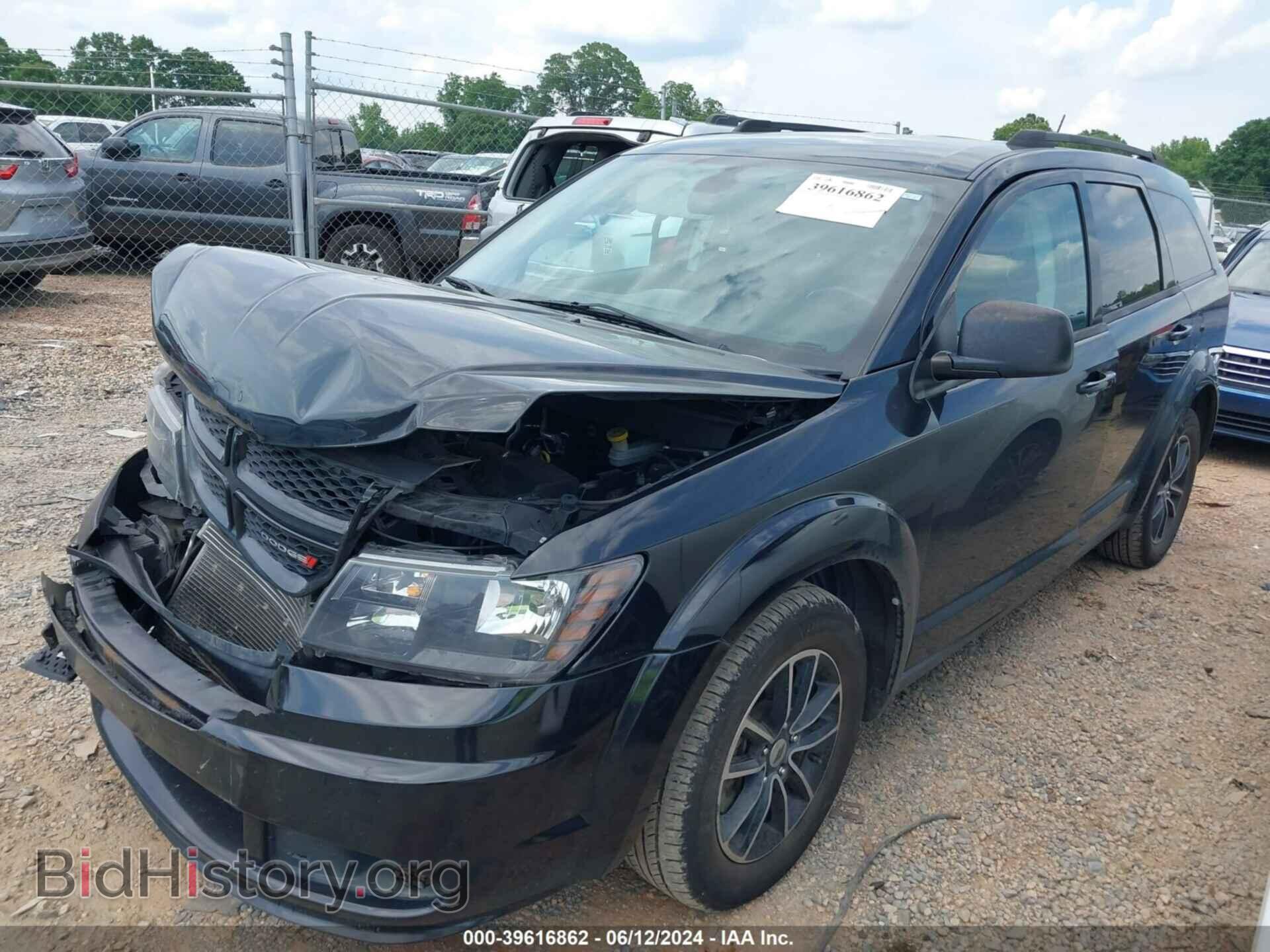 2018 DODGE JOURNEY - VIN: 3C4PDCAB6JT444637 - Фото 2