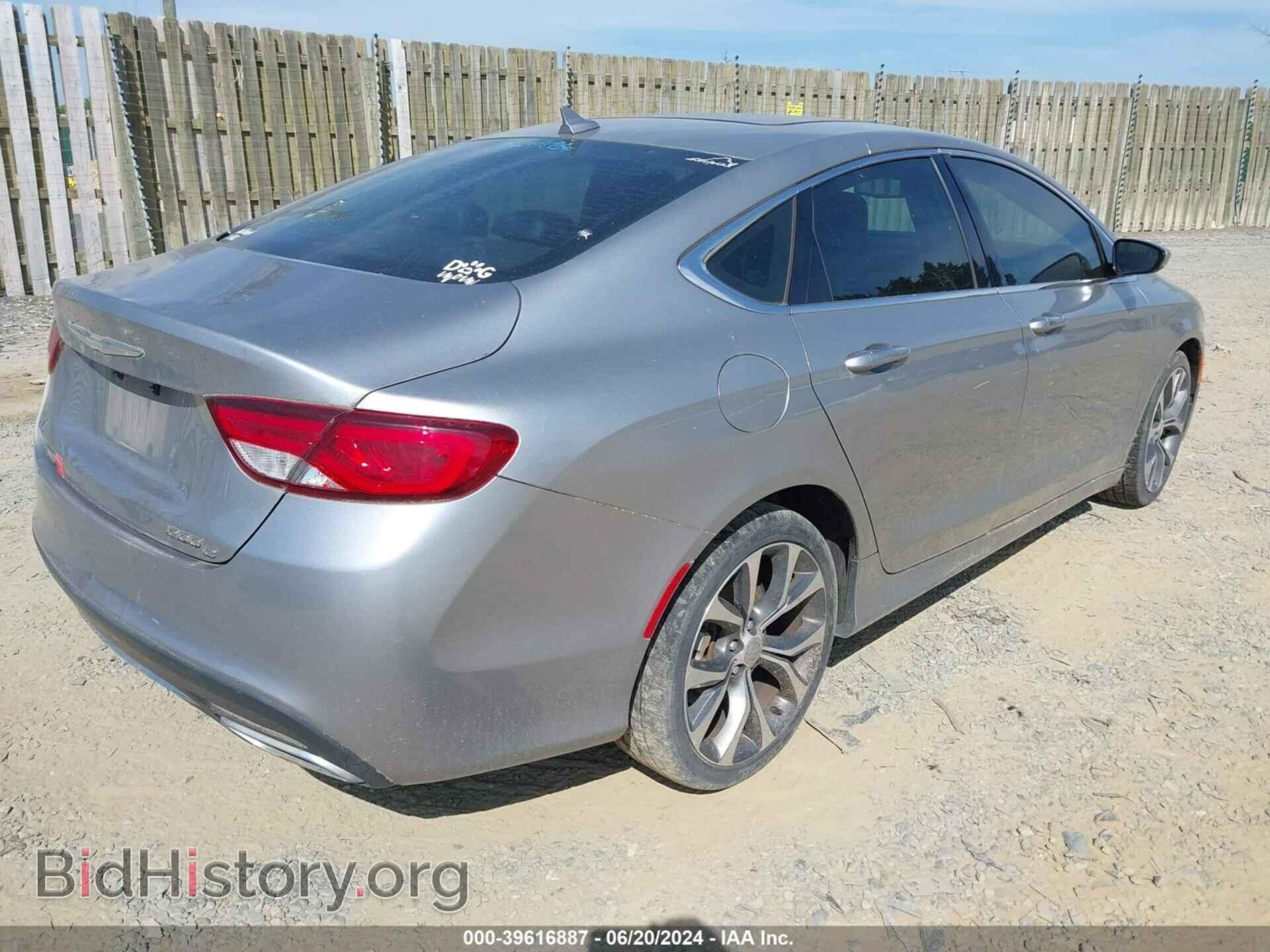 2016 CHRYSLER 200 - VIN: 1C3CCCCG3GN162429 - Фото 4