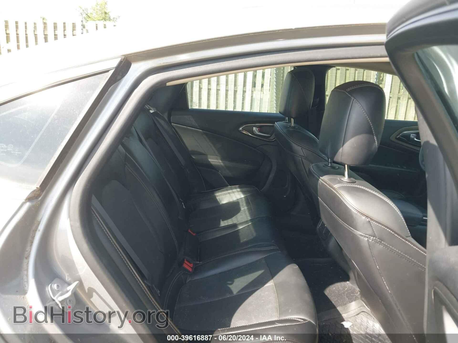2016 CHRYSLER 200 - VIN: 1C3CCCCG3GN162429 - Фото 8
