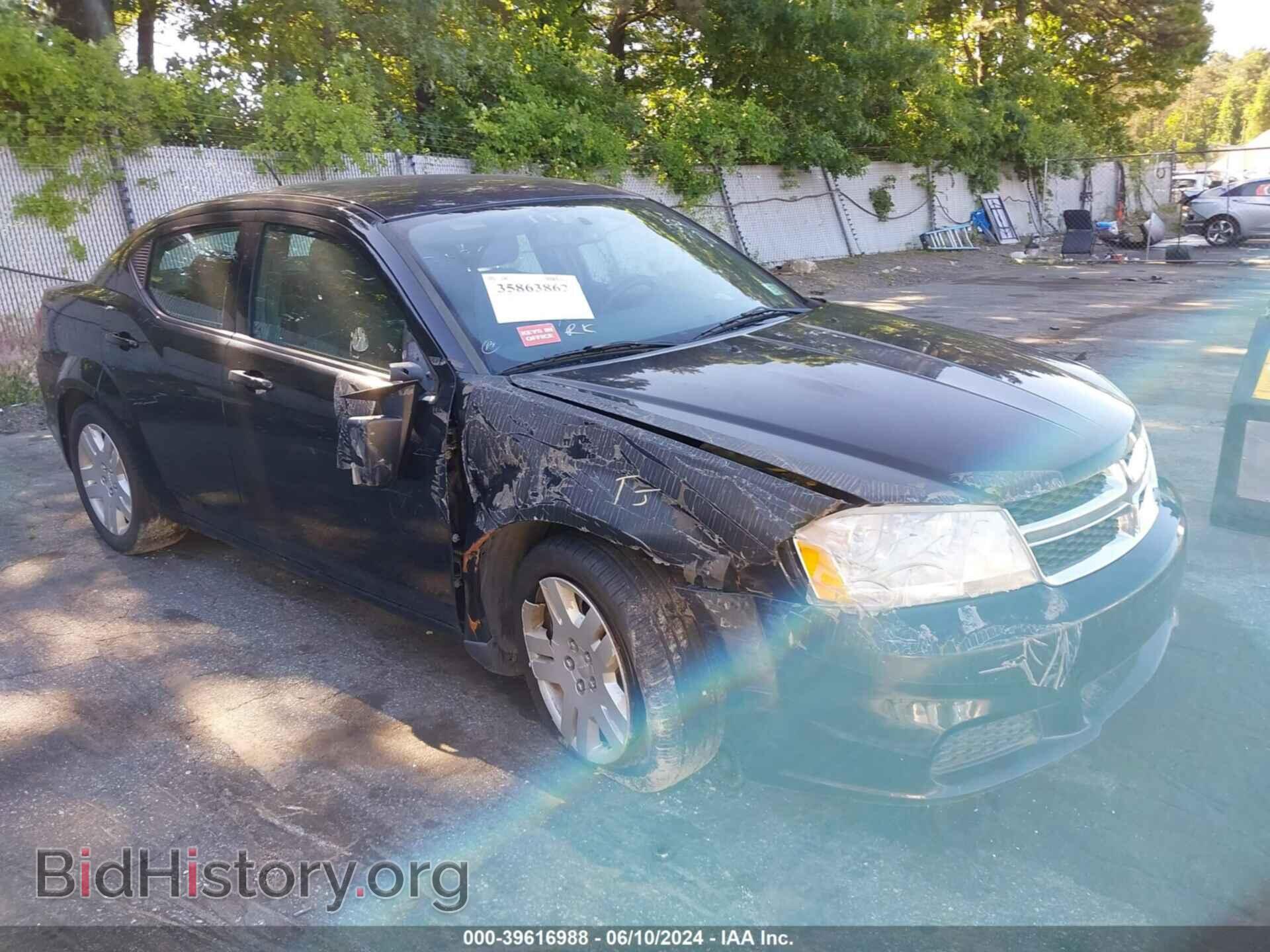 Photo 1C3CDZAB6EN147640 - DODGE AVENGER 2014