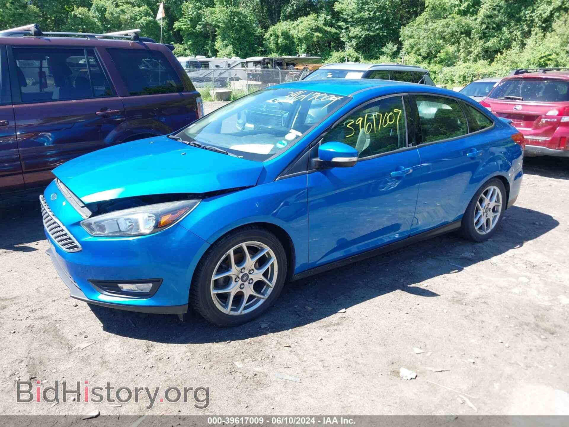 2015 FORD FOCUS - VIN: 1FADP3F2XFL308457 - Фото 2