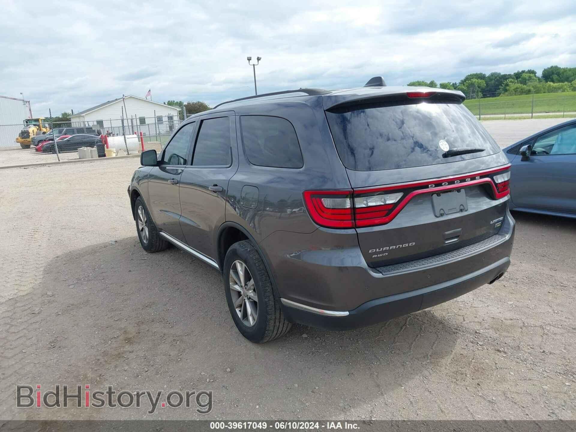 2015 DODGE DURANGO - VIN: 1C4RDJDG6FC201918 - Photo 3