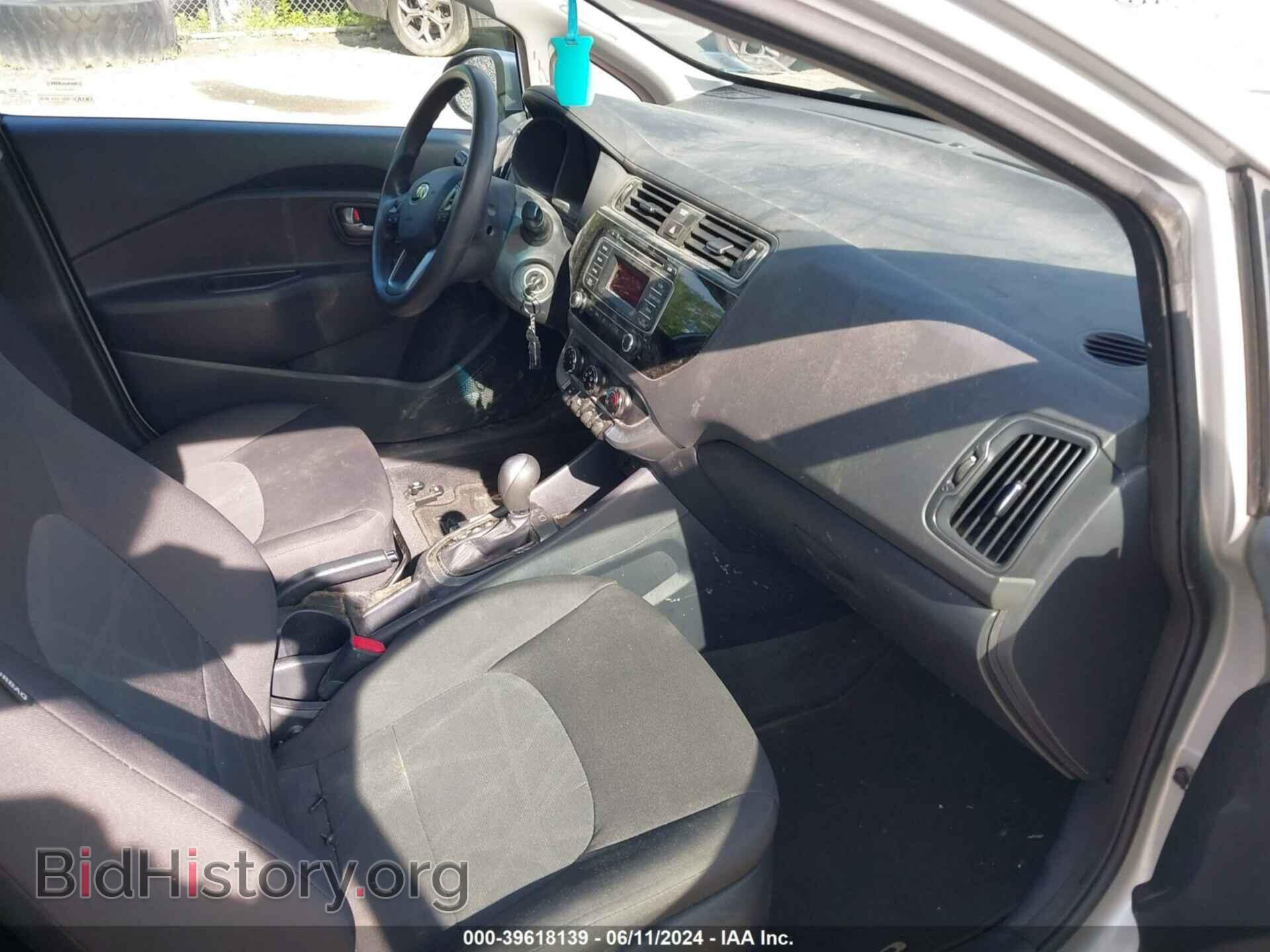 2016 KIA RIO - VIN: KNADM4A33G6589717 - Фото 5