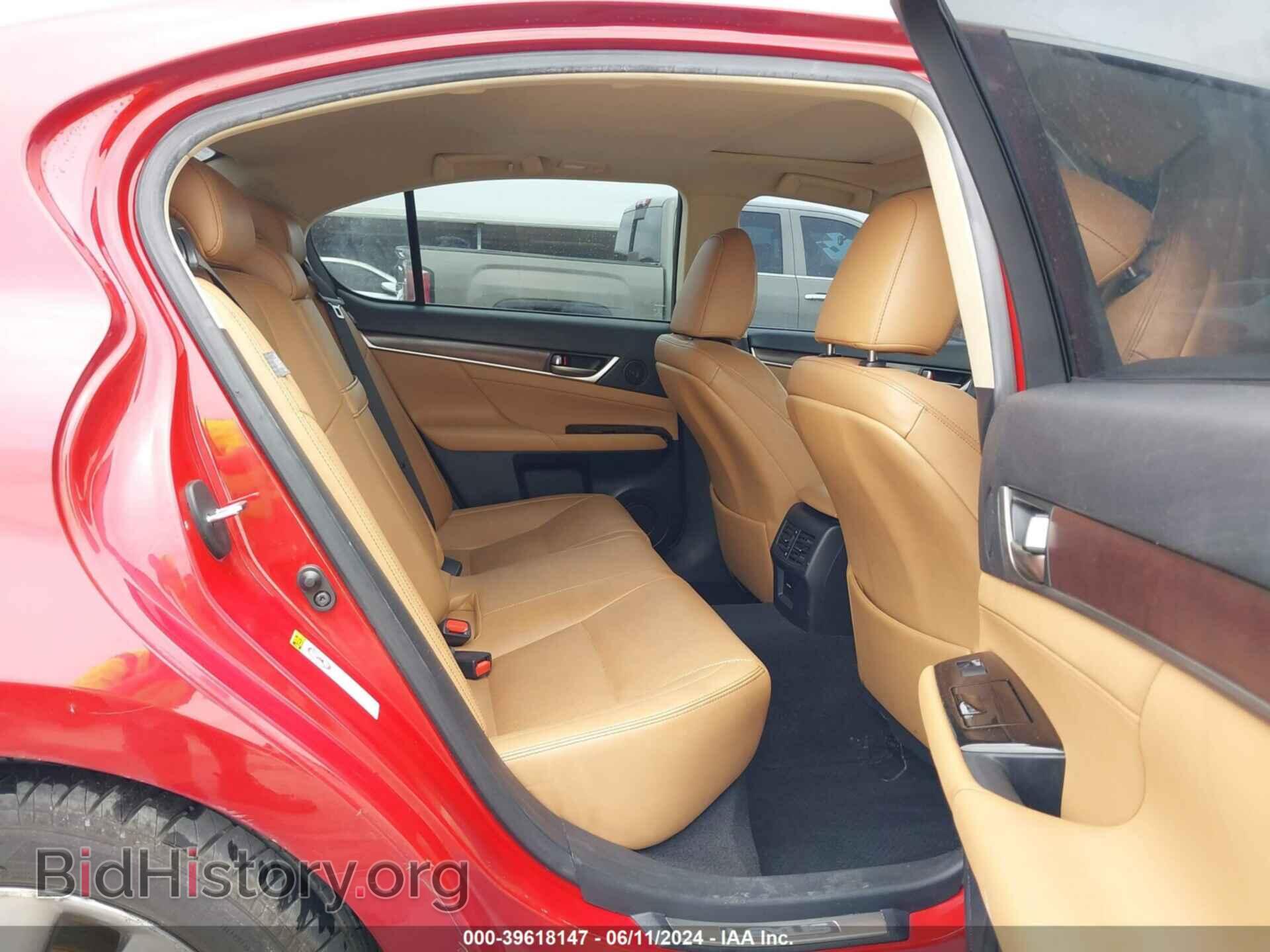 2015 LEXUS GS 350 - VIN: JTHBE1BL0FA018118 - Фото 8