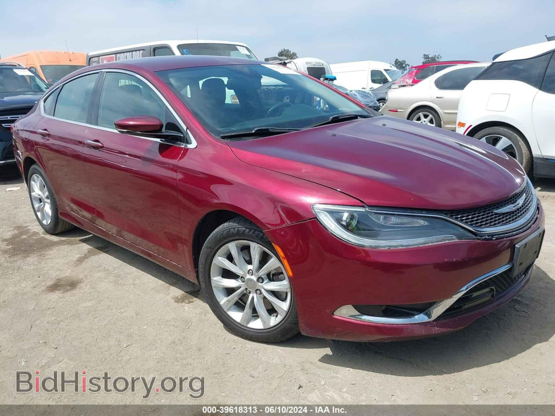 Фотография 1C3CCCCG5FN519494 - CHRYSLER 200 2015