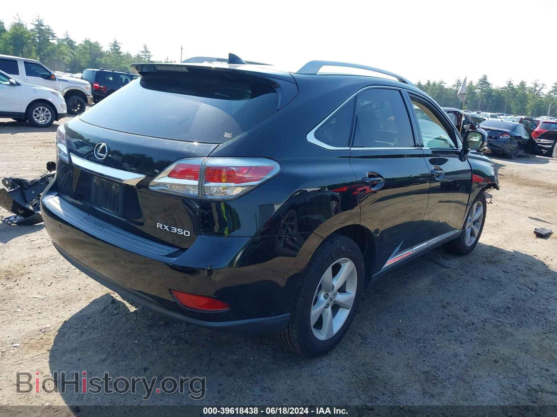 2015 LEXUS RX 350 - VIN: 2T2BK1BA6FC301140 - Фото 4