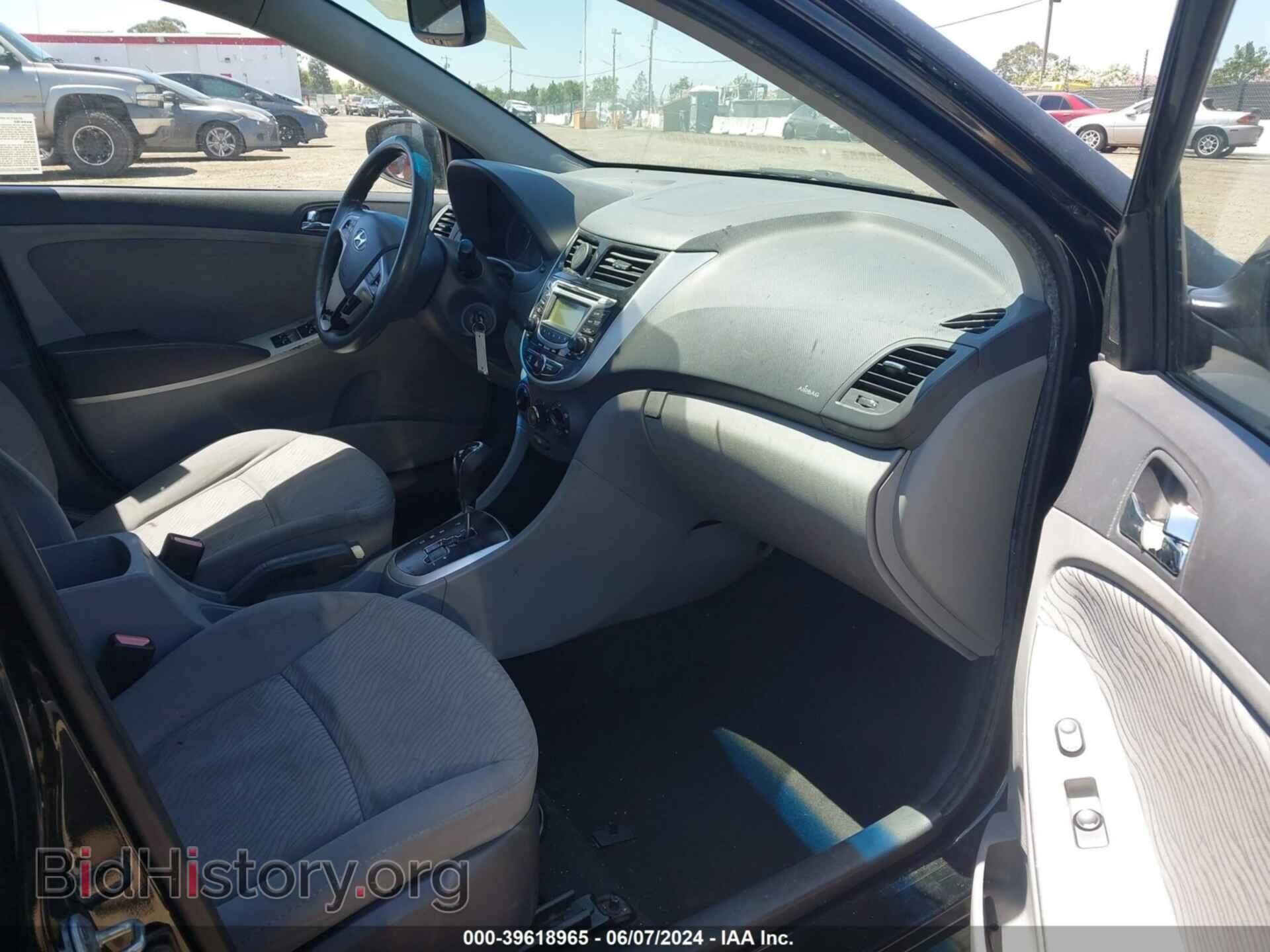2013 HYUNDAI ACCENT - VIN: KMHCU4AE6DU313745 - Фото 5