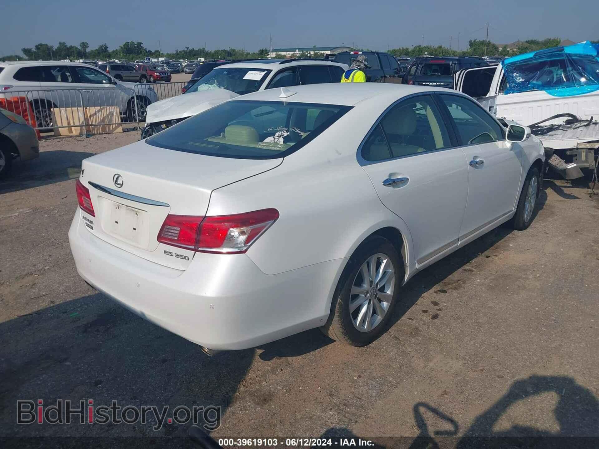2010 LEXUS ES 350 - VIN: JTHBK1EG0A2390035 - Фото 4