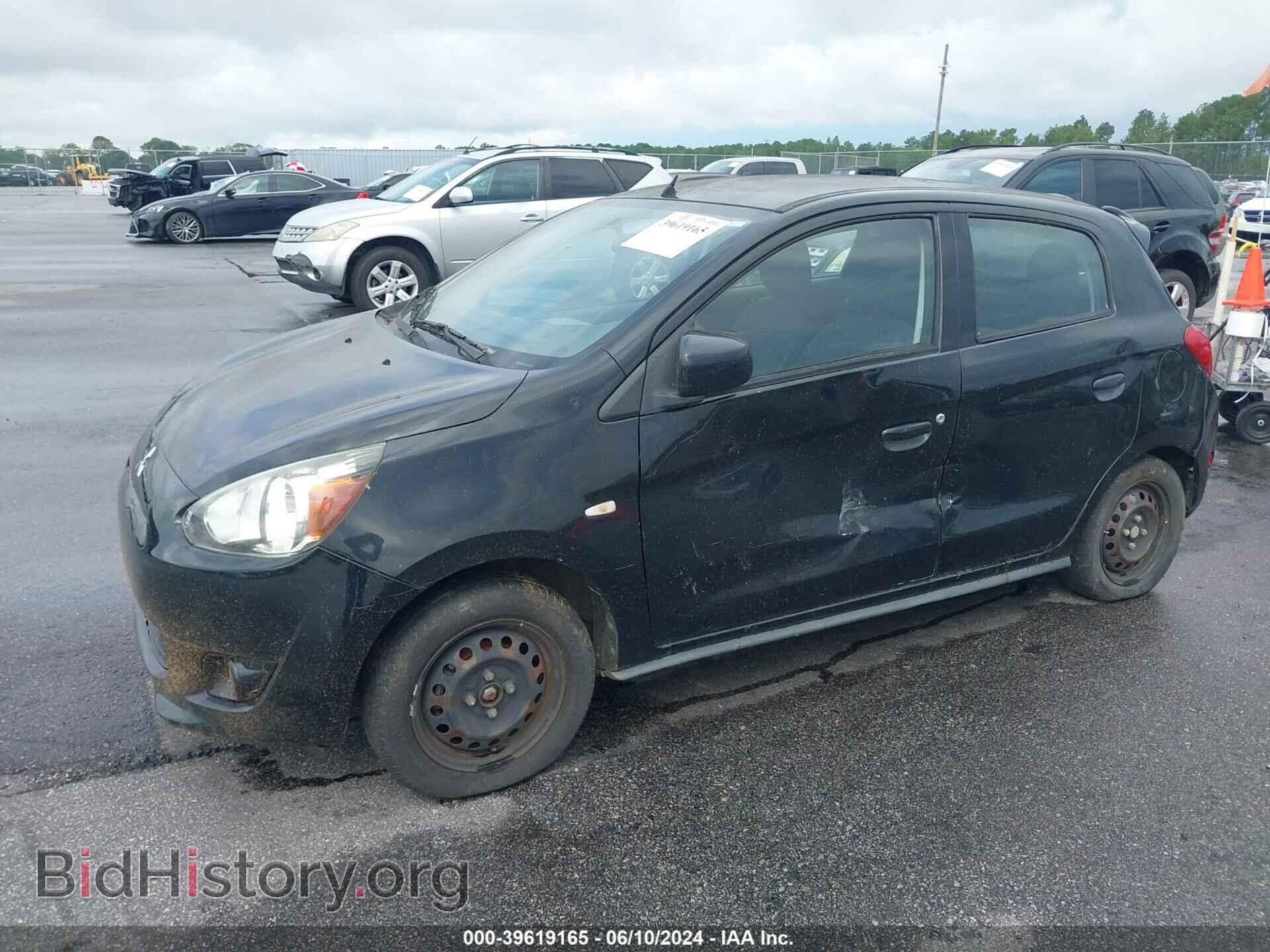 2014 MITSUBISHI MIRAGE - VIN: ML32A3HJ9EH016584 - Фото 2