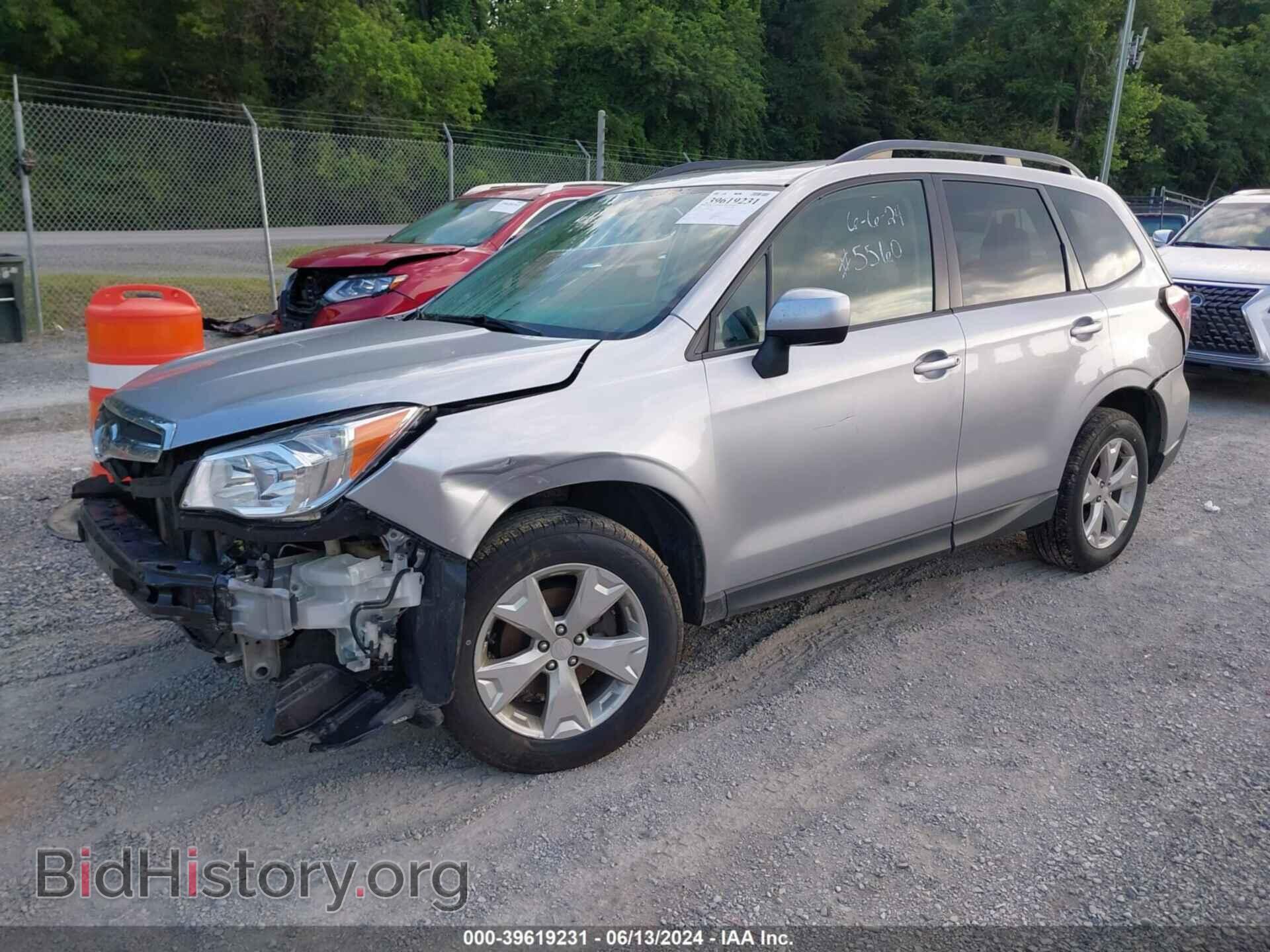 2015 SUBARU FORESTER - VIN: JF2SJADC3FH805535 - Фото 2