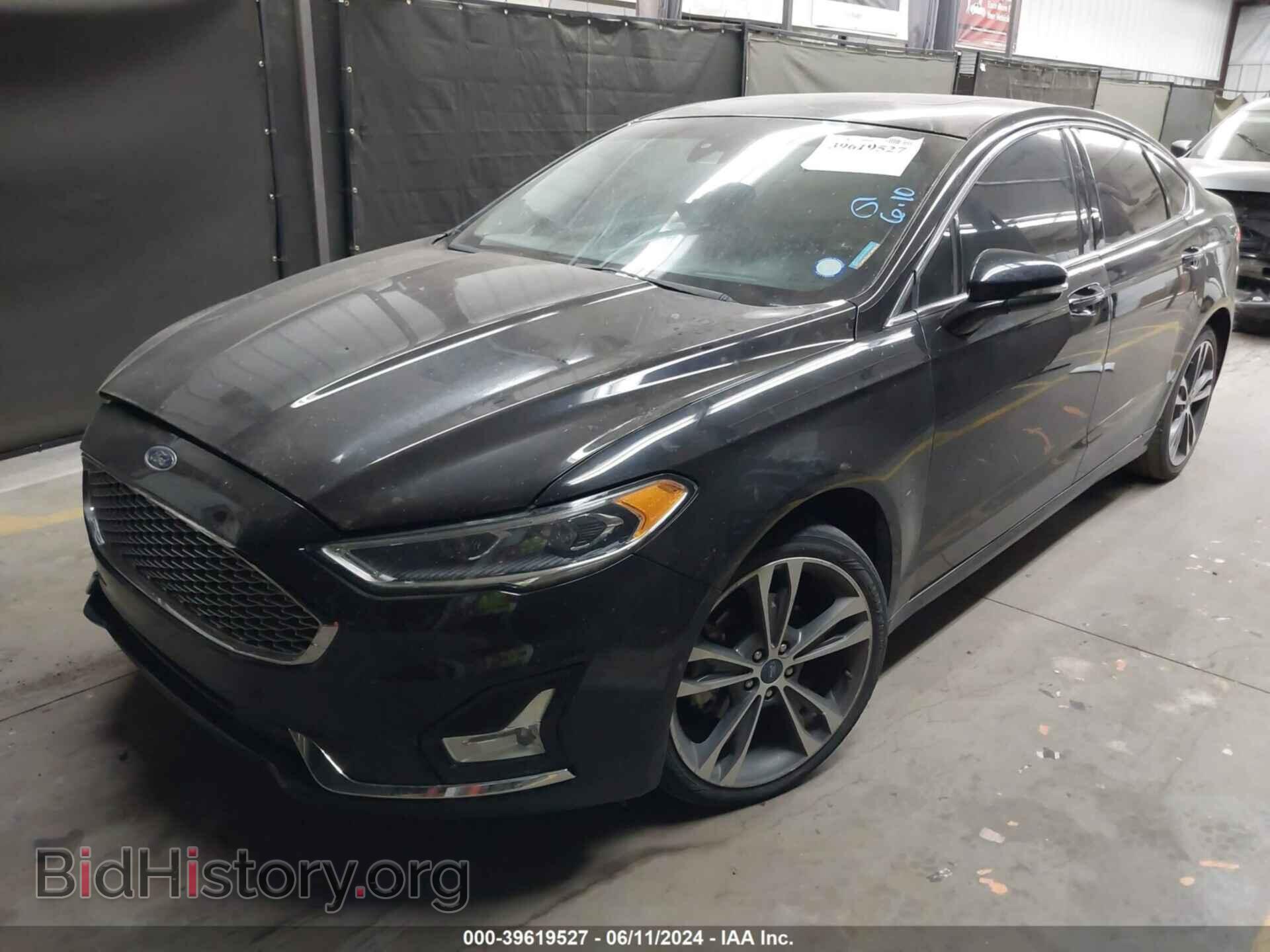 2019 FORD FUSION - VIN: 3FA6P0D99KR143410 - Фото 2