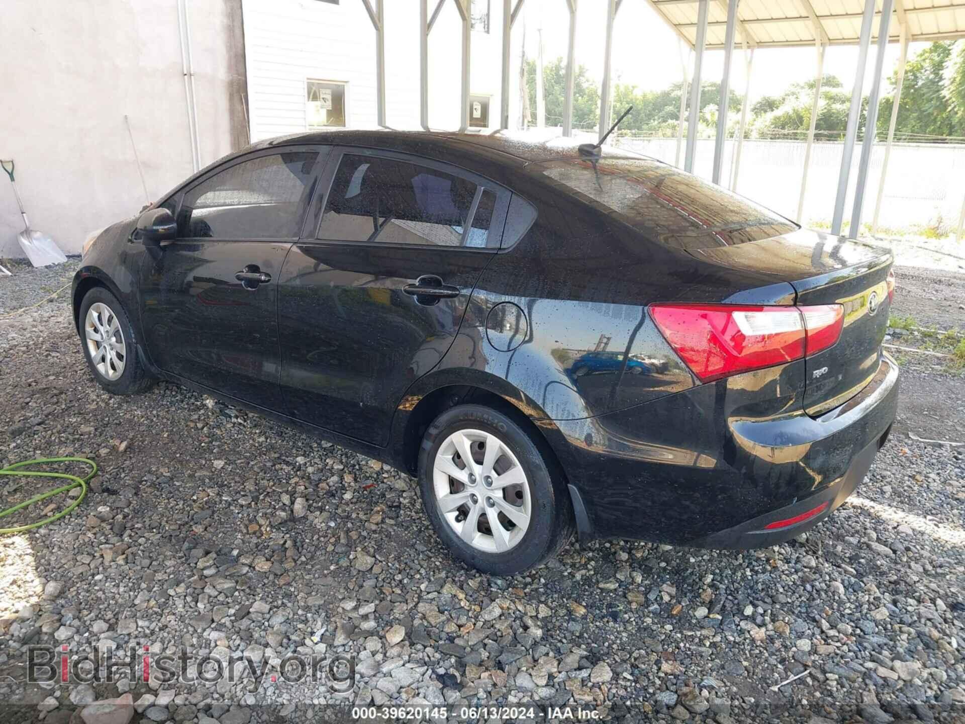 2014 KIA RIO - VIN: KNADM4A39E6341095 - Фото 3