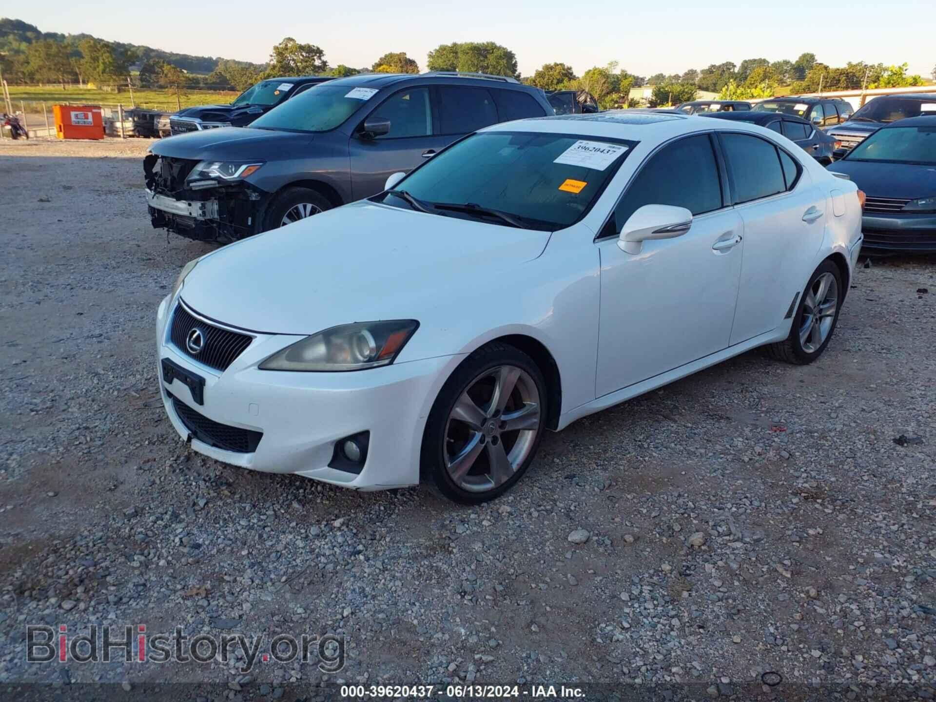 2012 LEXUS IS 250 - VIN: JTHBF5C27C5166135 - Фото 2