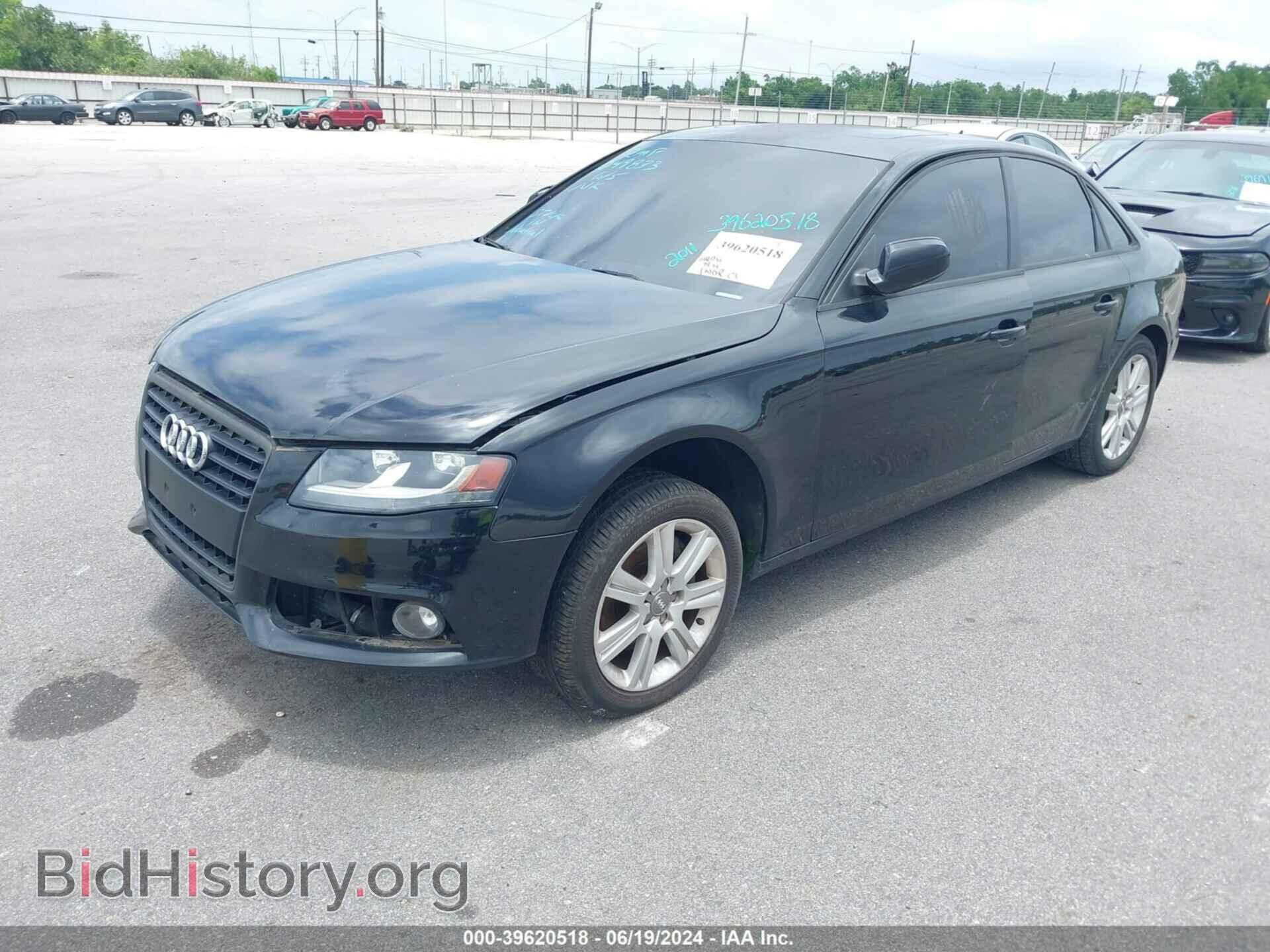 2011 AUDI A4 - VIN: WAUAFAFL8BN049833 - Фото 2