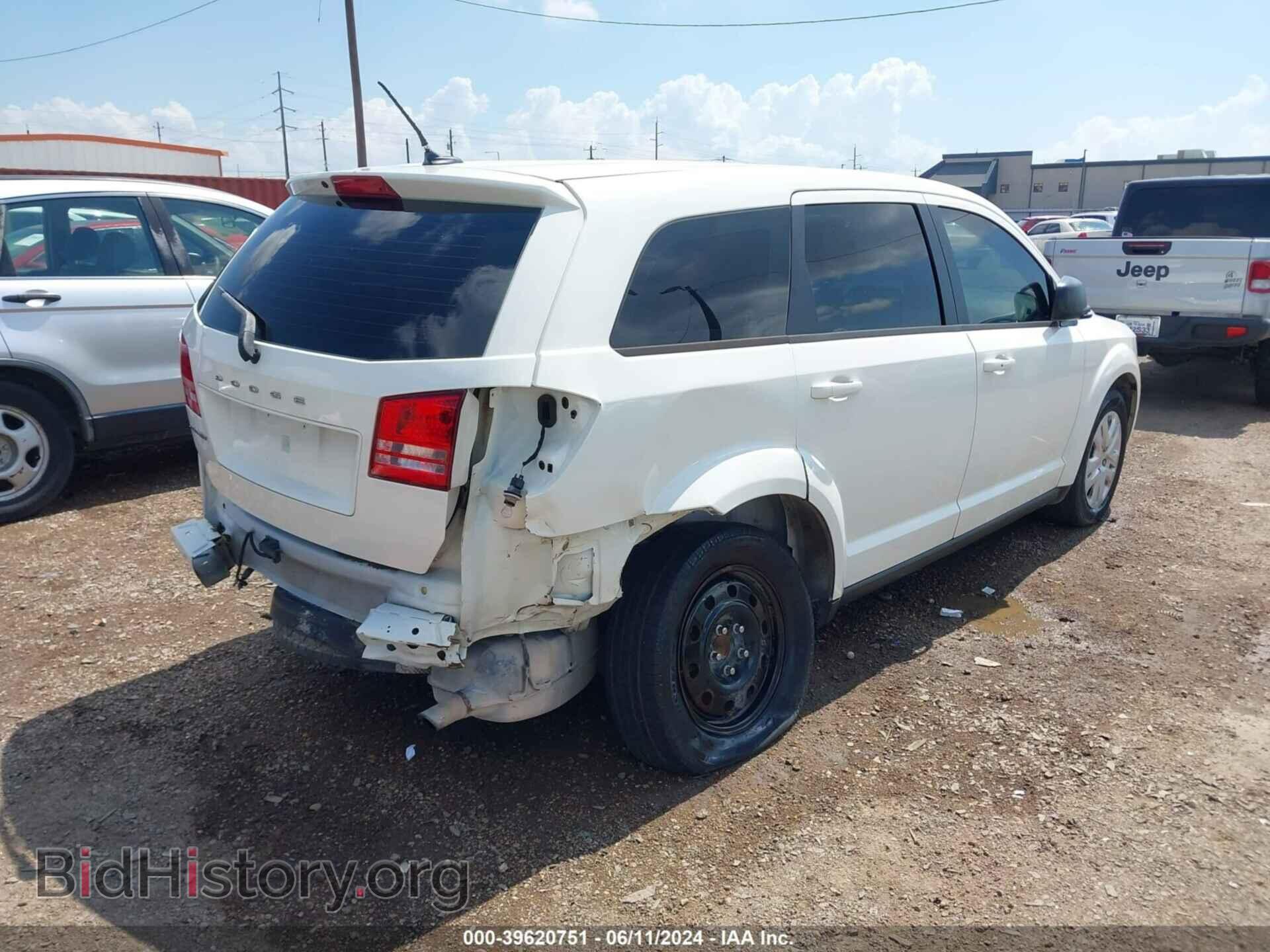2015 DODGE JOURNEY - VIN: 3C4PDCAB9FT614707 - Фото 4