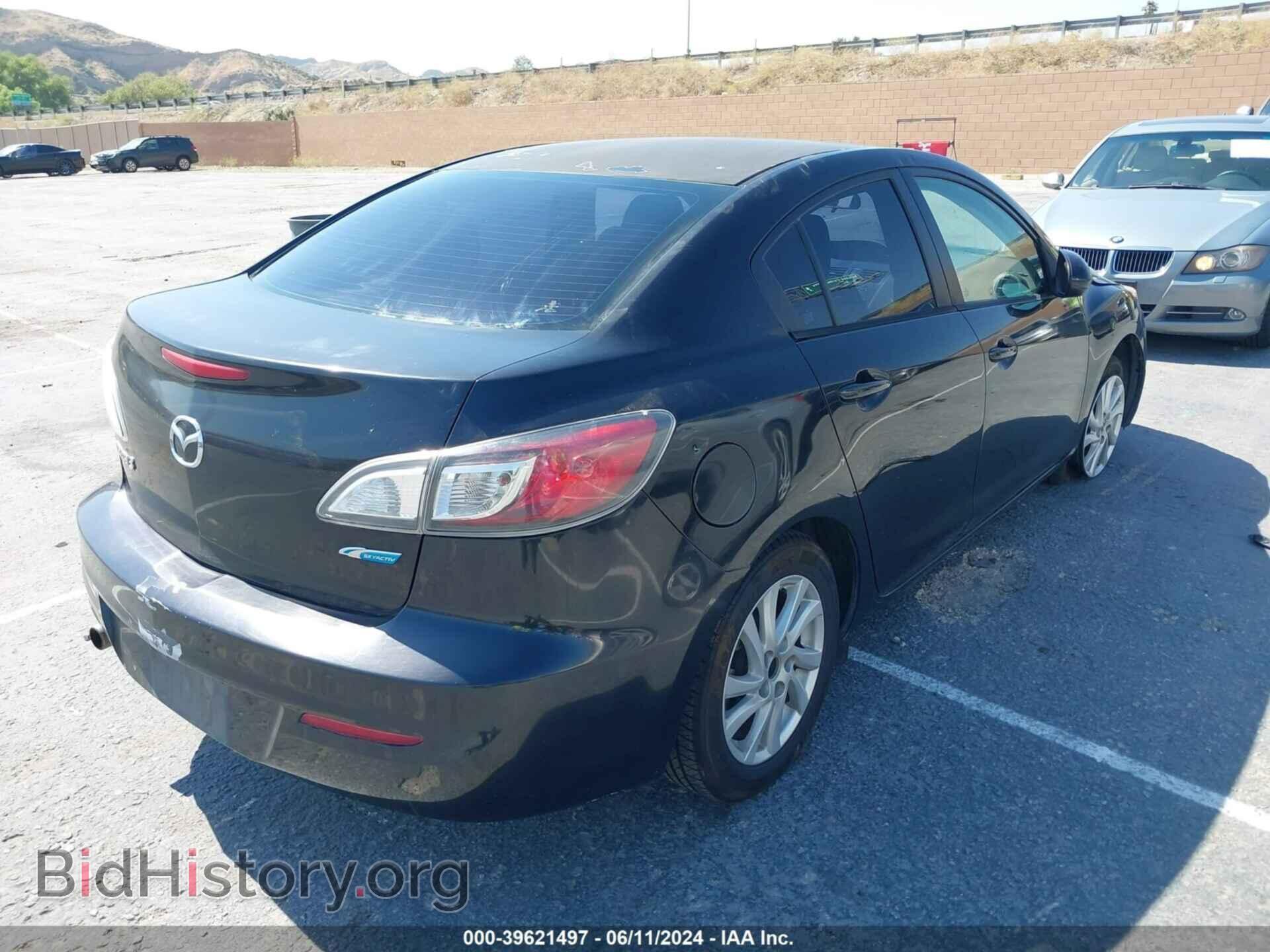 2012 MAZDA MAZDA3 - VIN: JM1BL1V86C1658814 - Фото 4